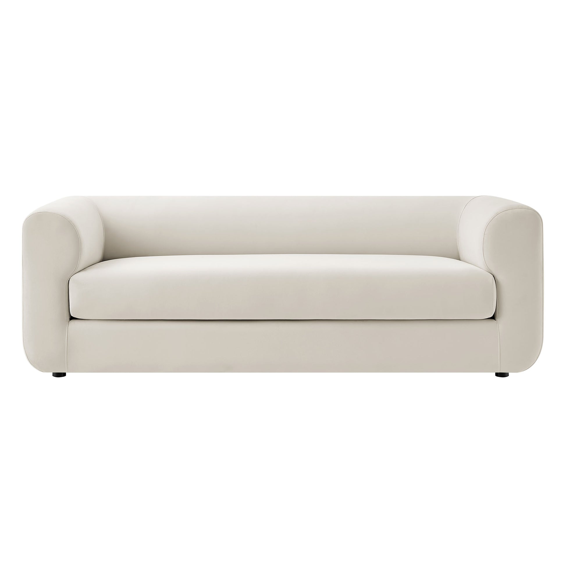Leif 89" Performance Velvet Upholstered Sofa by Modway - Best Buy Furniture