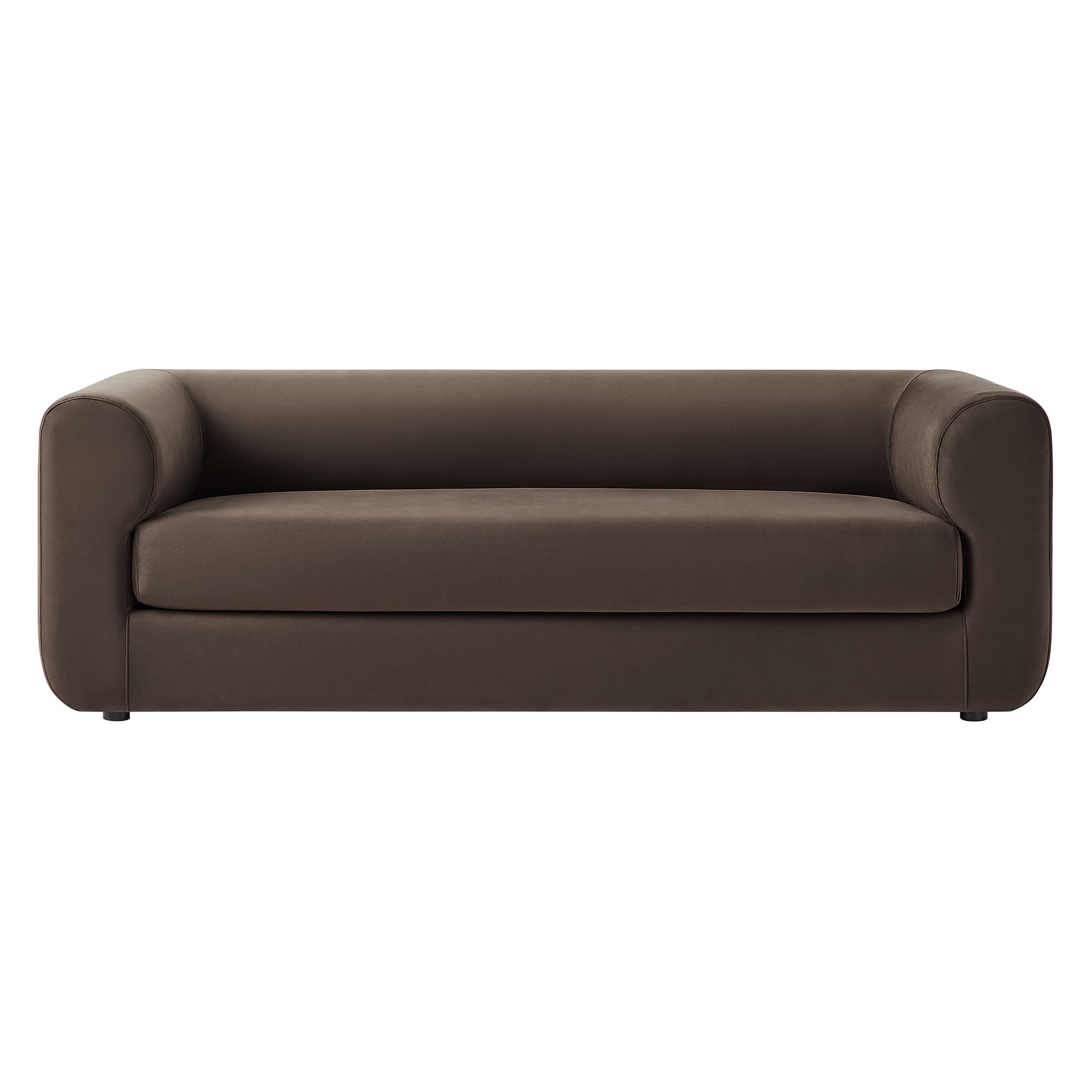 Leif 89" Performance Velvet Upholstered Sofa by Modway - Best Buy Furniture