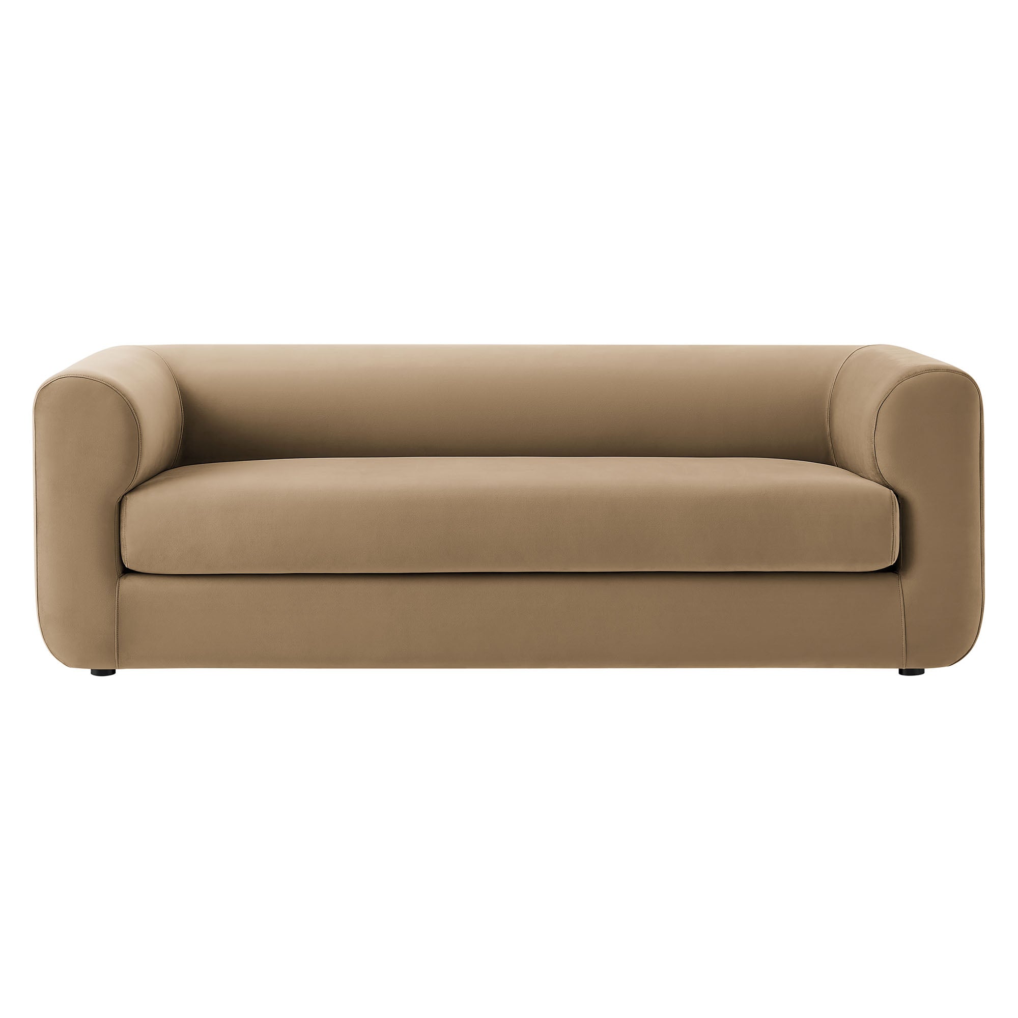 Leif 89" Performance Velvet Upholstered Sofa by Modway - Best Buy Furniture