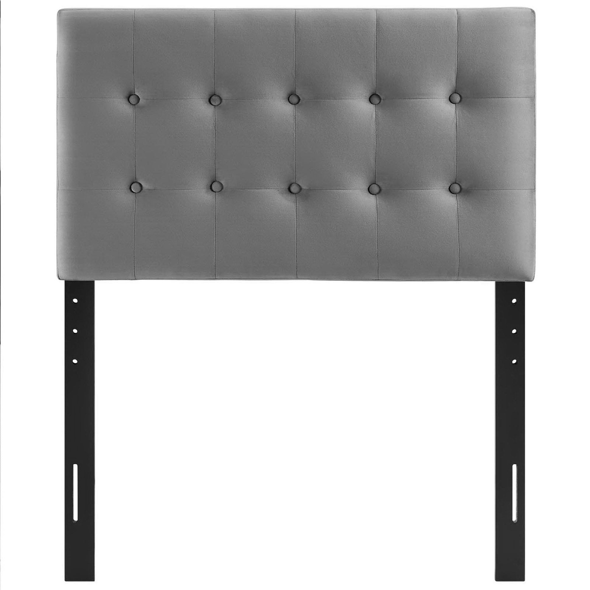 Emily Biscuit Tufted Performance Velvet Twin Headboard by Modway - Best Buy Furniture