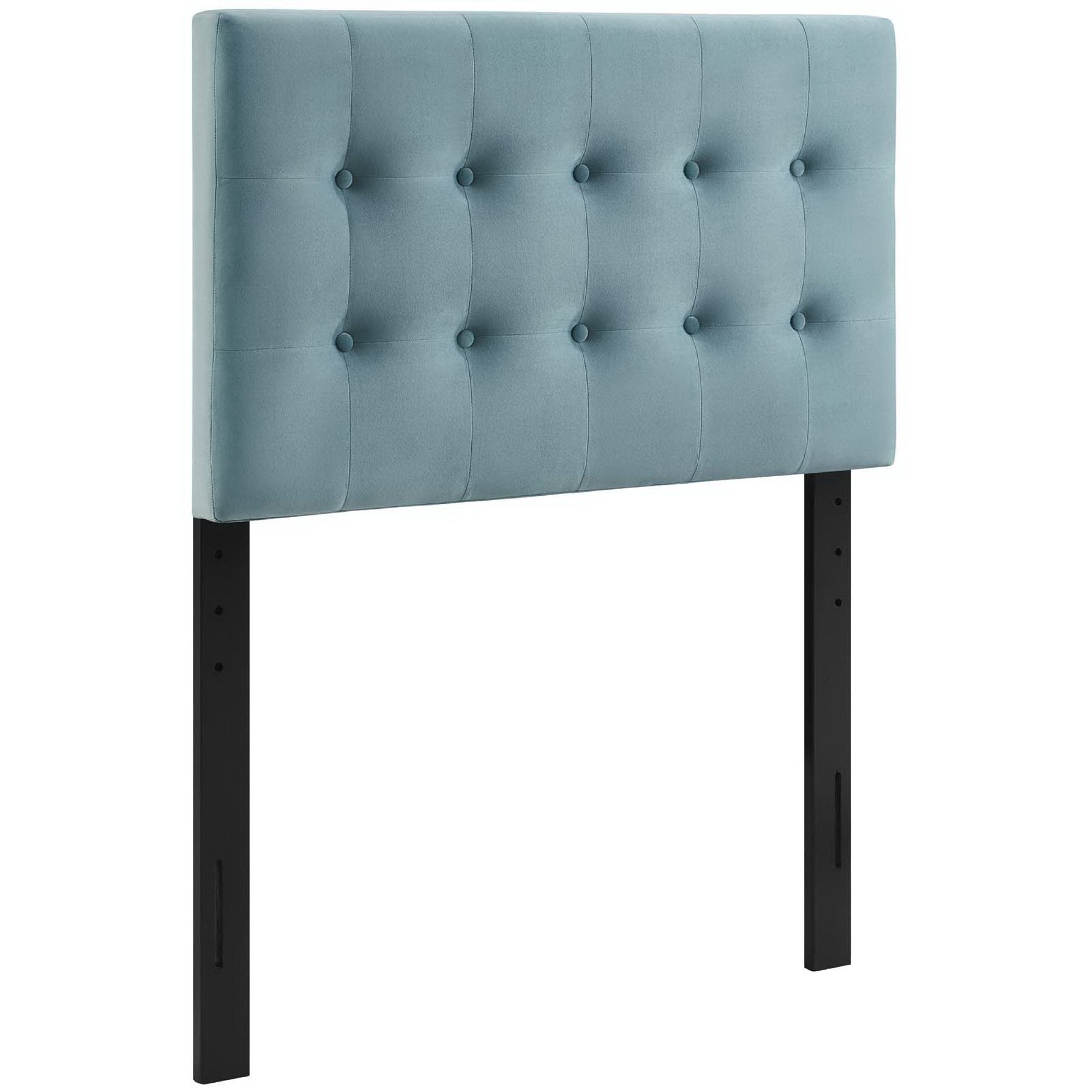 Emily Biscuit Tufted Performance Velvet Twin Headboard by Modway - Best Buy Furniture