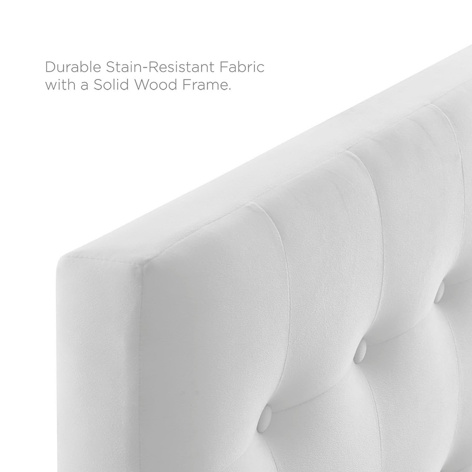 Emily Biscuit Tufted Performance Velvet Twin Headboard by Modway - Best Buy Furniture