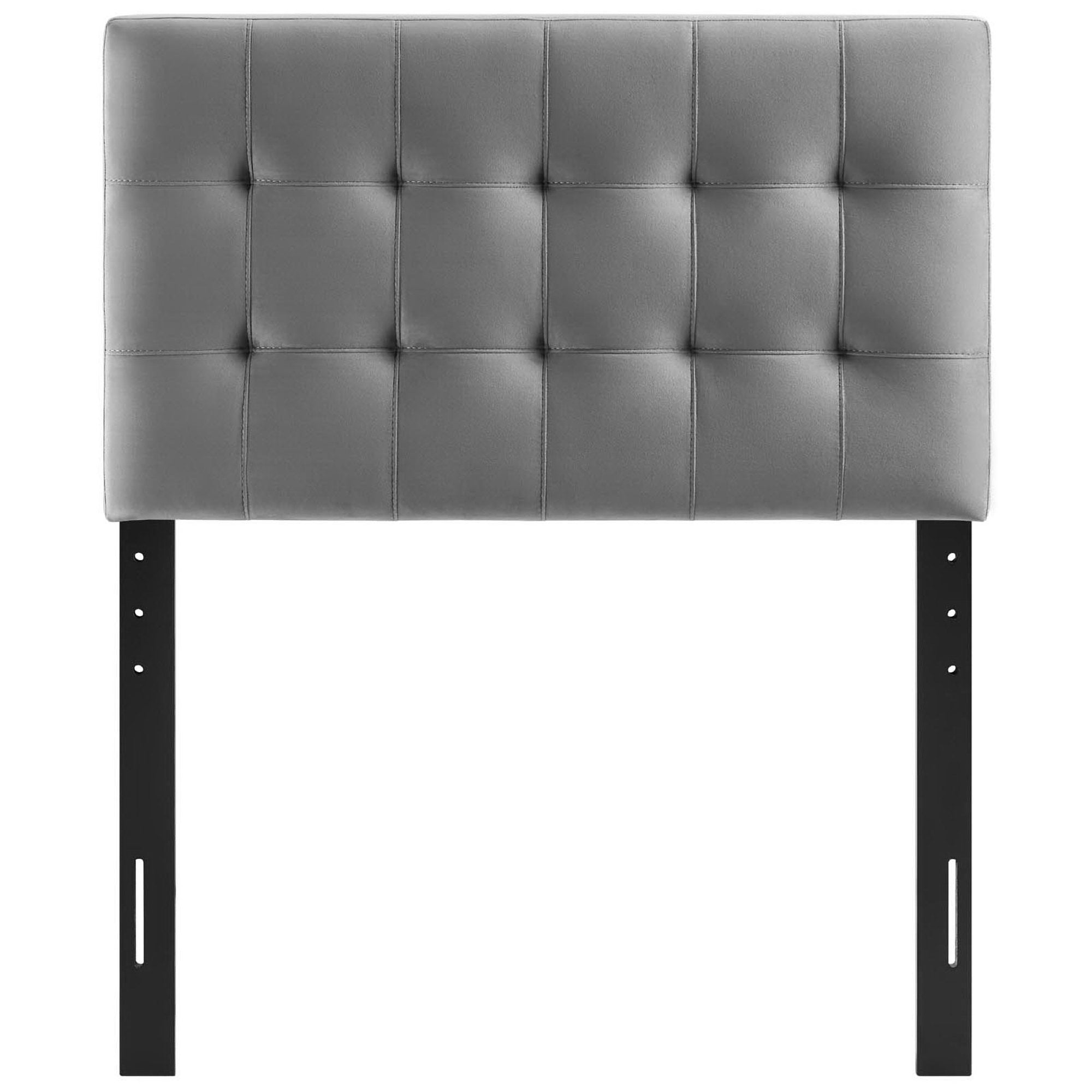 Lily Biscuit Tufted Performance Velvet Twin Headboard by Modway - Best Buy Furniture