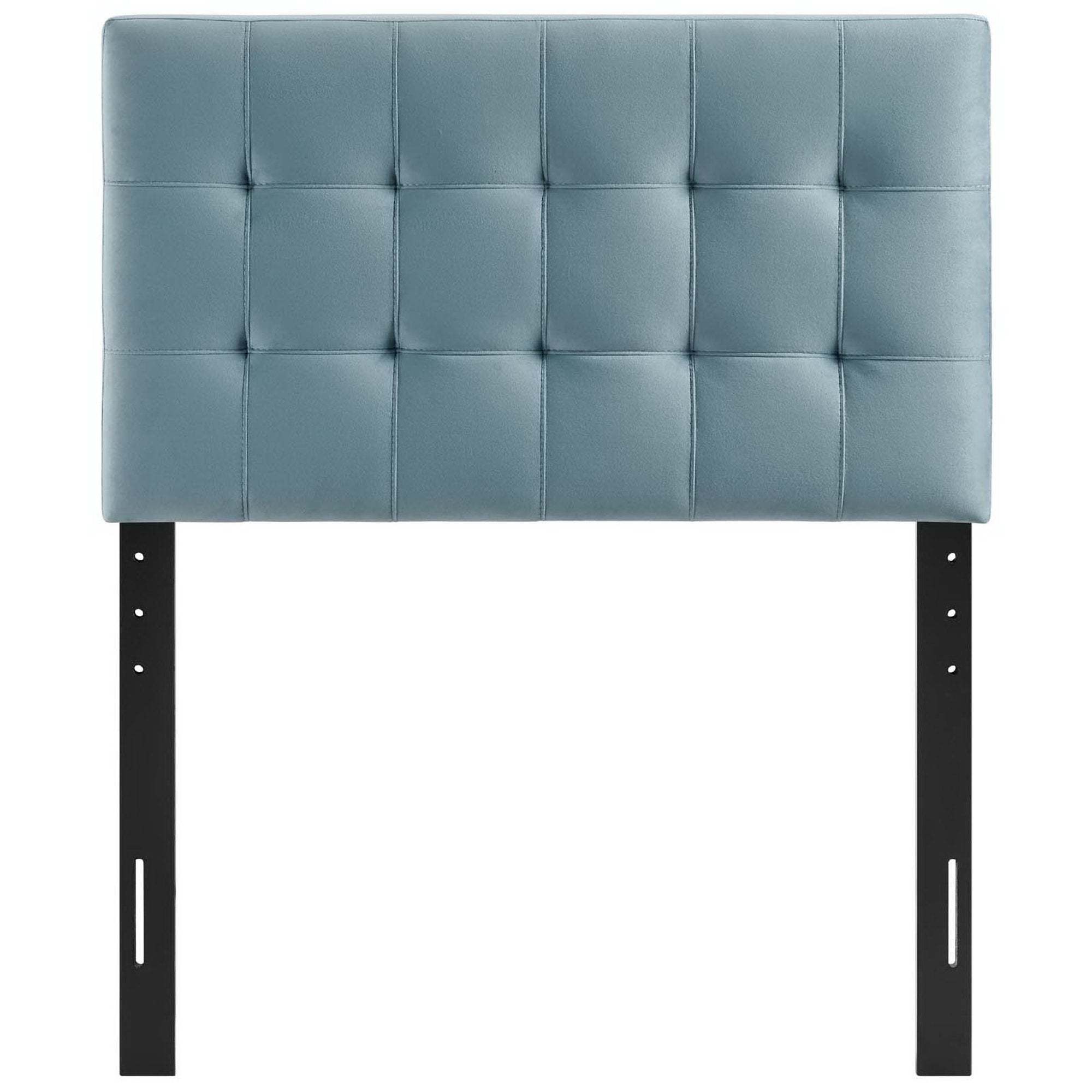 Lily Biscuit Tufted Performance Velvet Twin Headboard by Modway - Best Buy Furniture