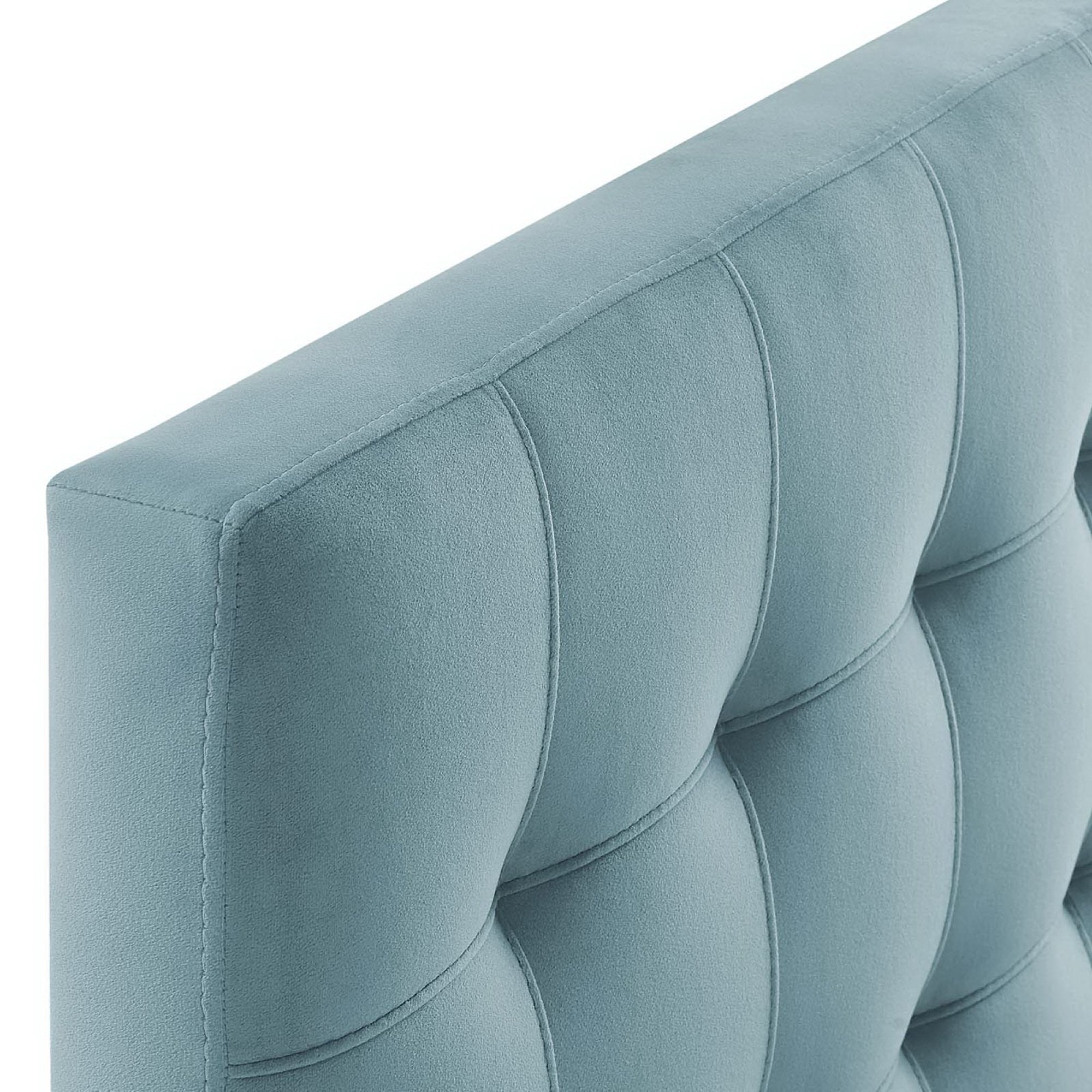 Lily Biscuit Tufted Performance Velvet Twin Headboard by Modway - Best Buy Furniture