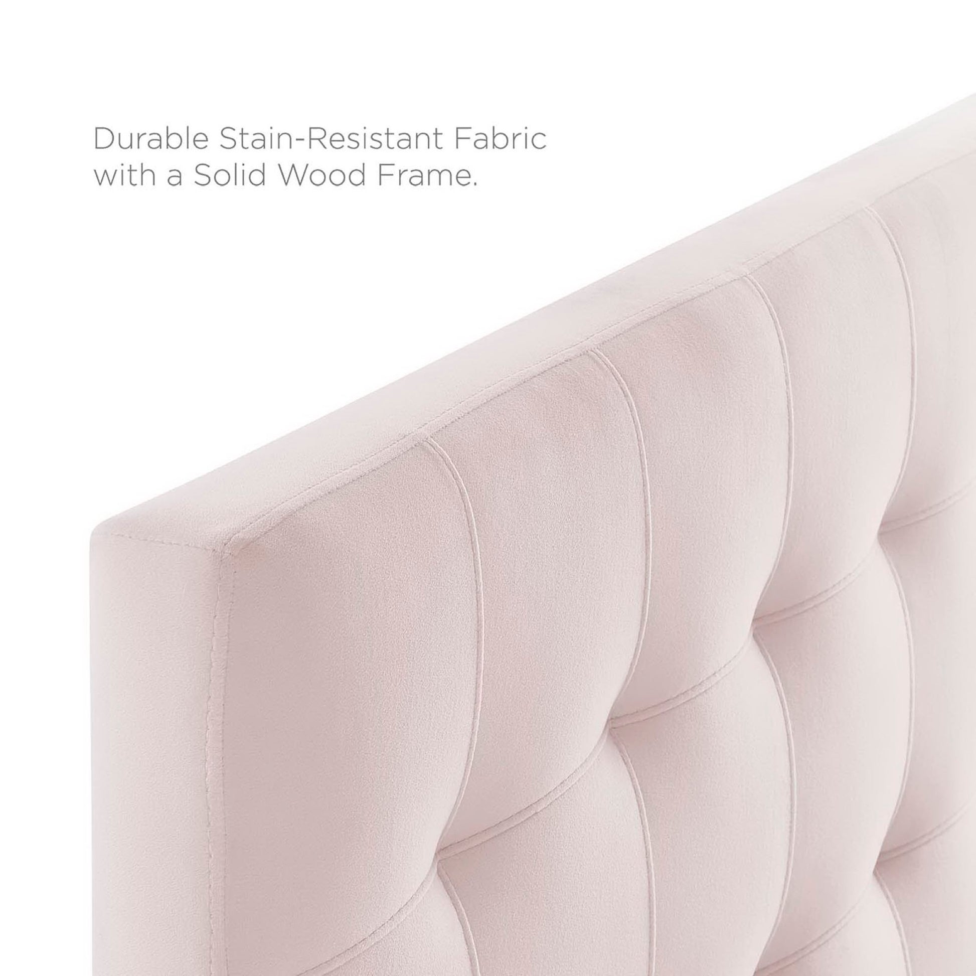 Lily Biscuit Tufted Performance Velvet Twin Headboard by Modway - Best Buy Furniture