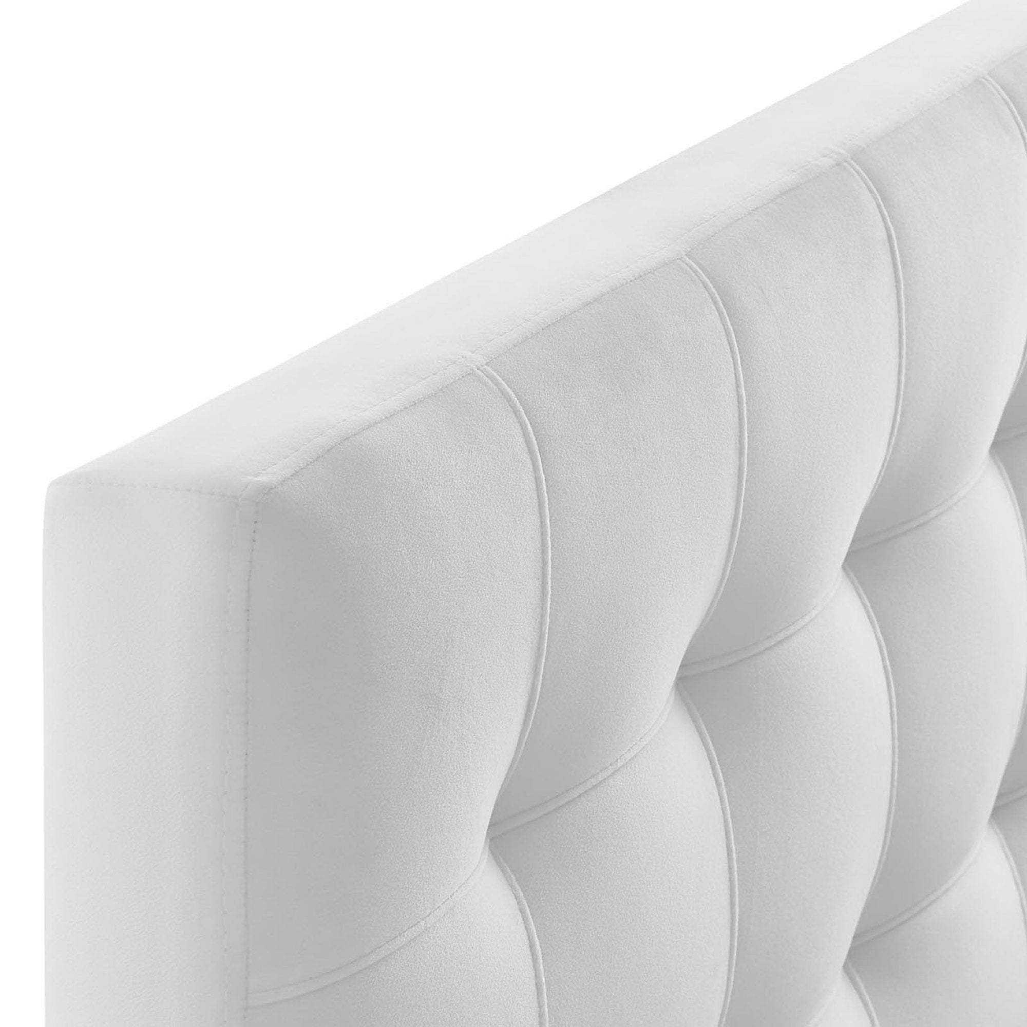 Lily Biscuit Tufted Performance Velvet Twin Headboard by Modway - Best Buy Furniture