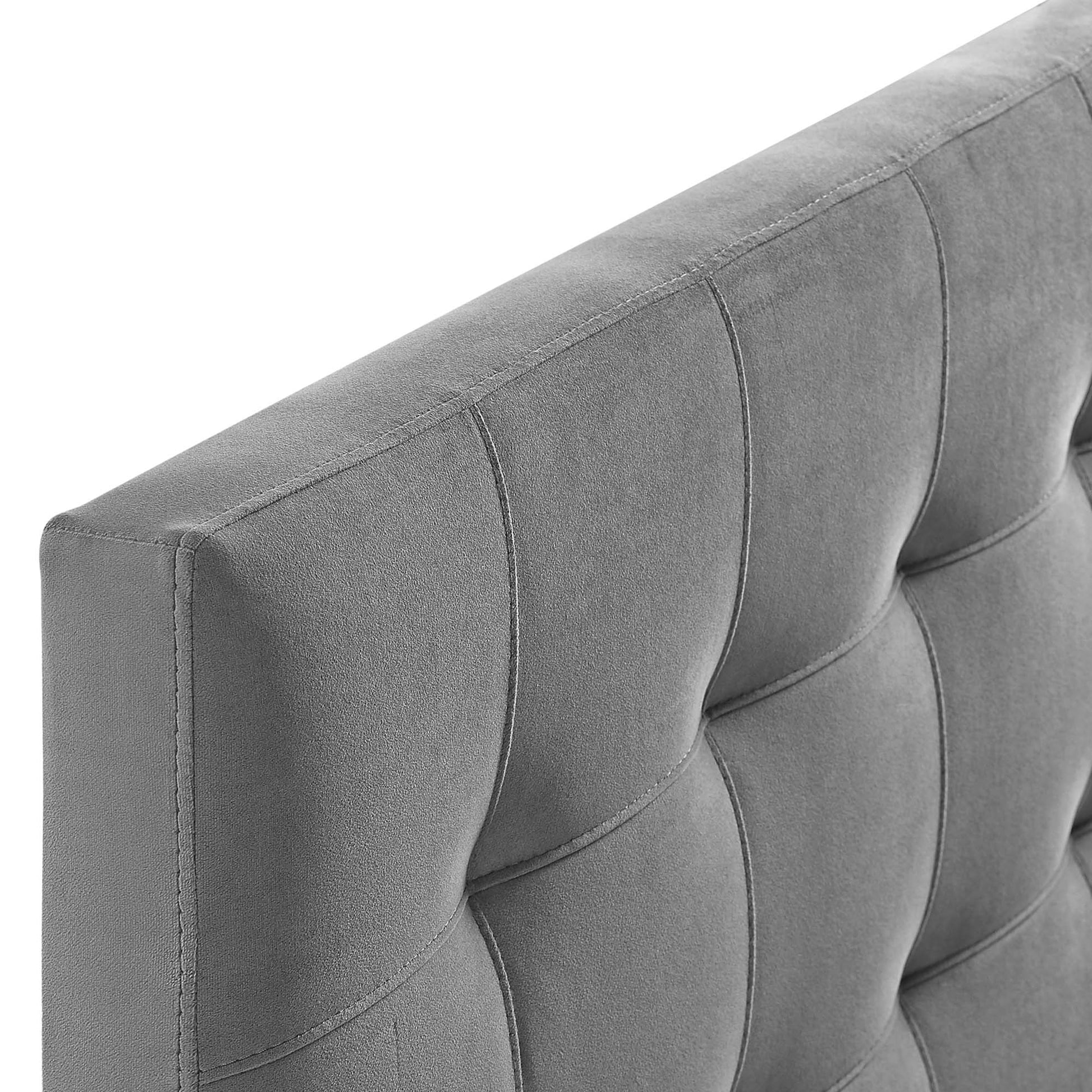 Lily Biscuit Tufted Performance Velvet Queen Headboard by Modway - Best Buy Furniture