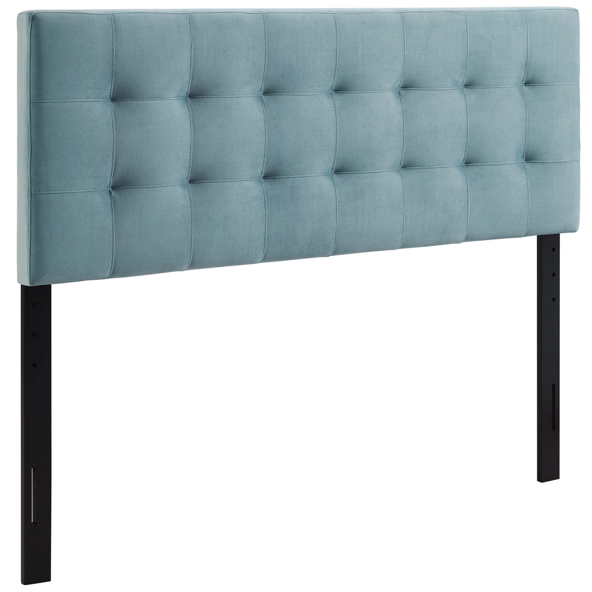 Lily Biscuit Tufted Performance Velvet Queen Headboard by Modway - Best Buy Furniture