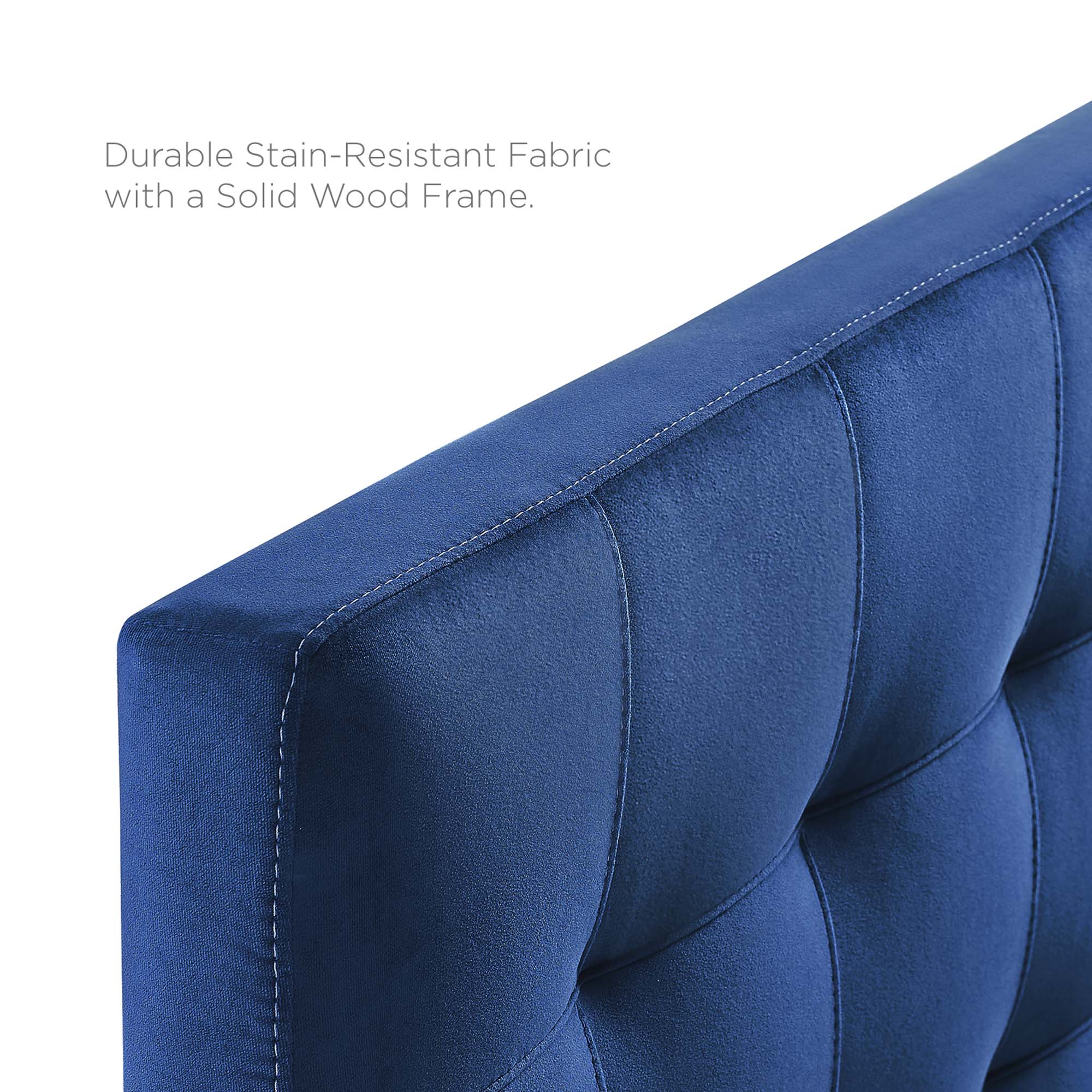 Lily Biscuit Tufted Performance Velvet Queen Headboard by Modway - Best Buy Furniture