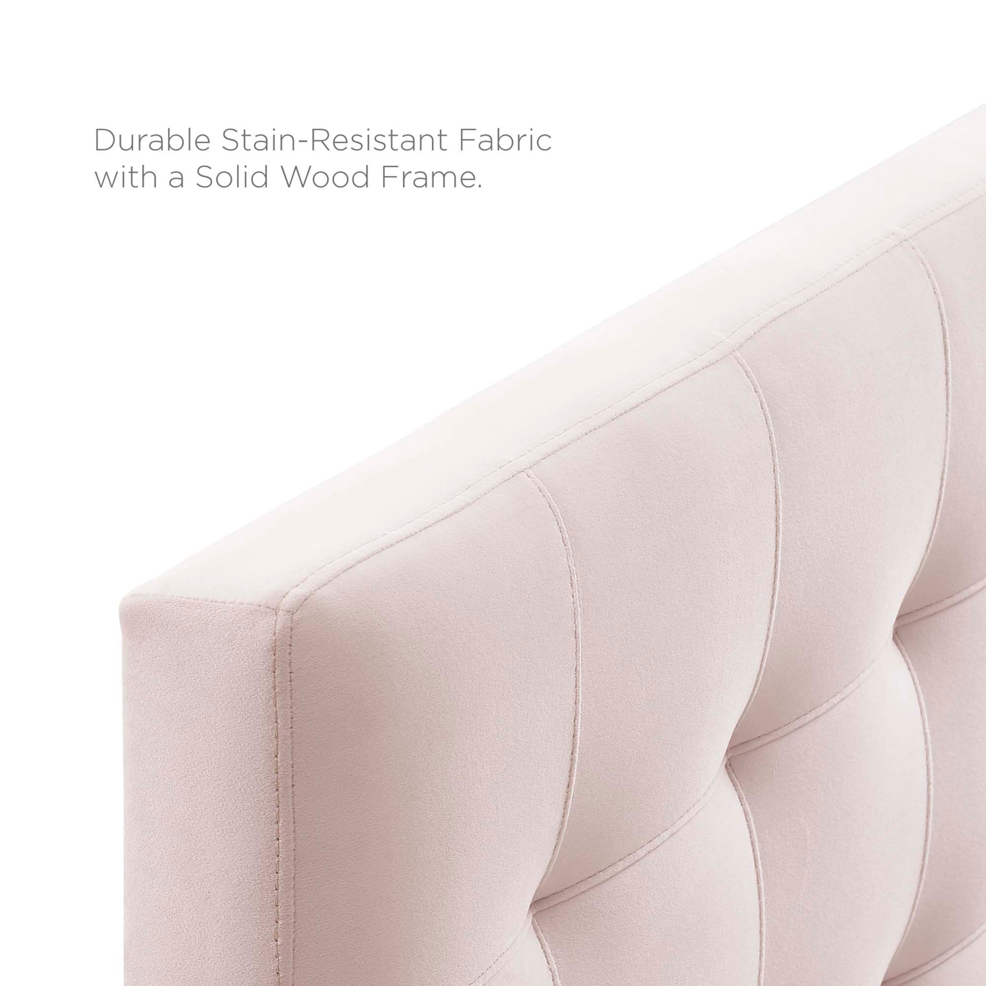 Lily Biscuit Tufted Performance Velvet Queen Headboard by Modway - Best Buy Furniture