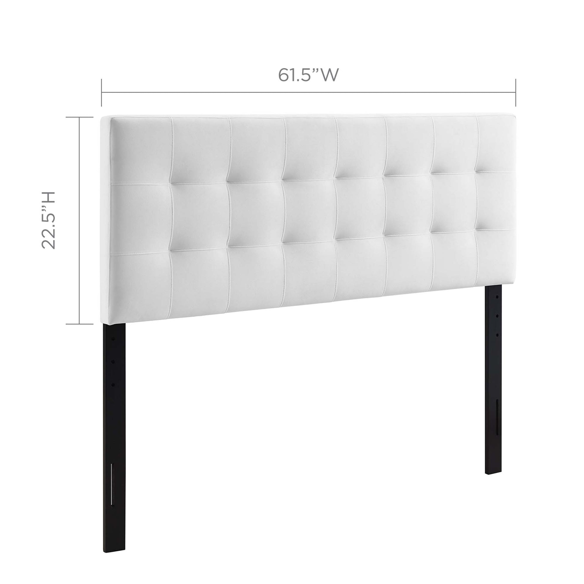Lily Biscuit Tufted Performance Velvet Queen Headboard by Modway - Best Buy Furniture