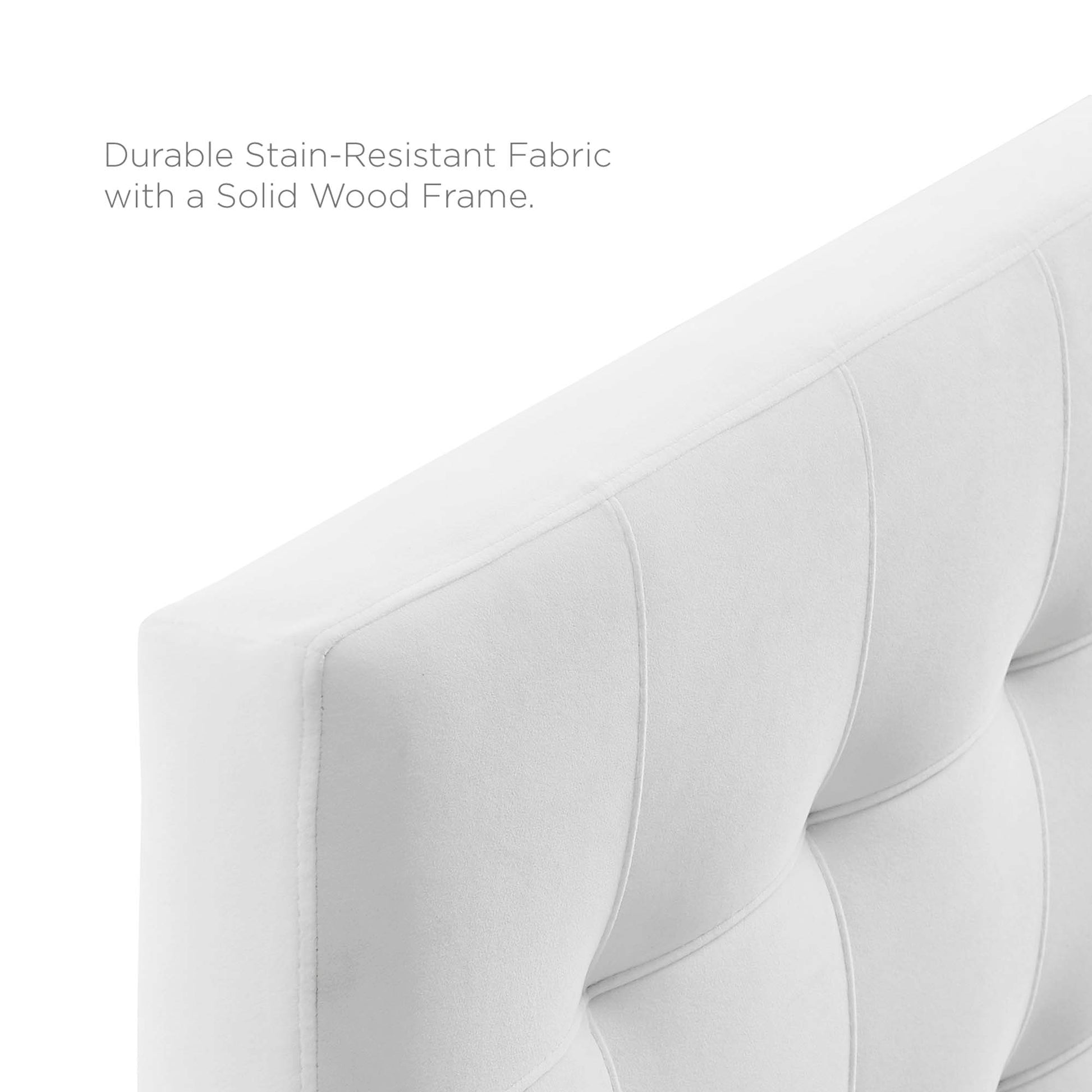 Lily Biscuit Tufted Performance Velvet Queen Headboard by Modway - Best Buy Furniture