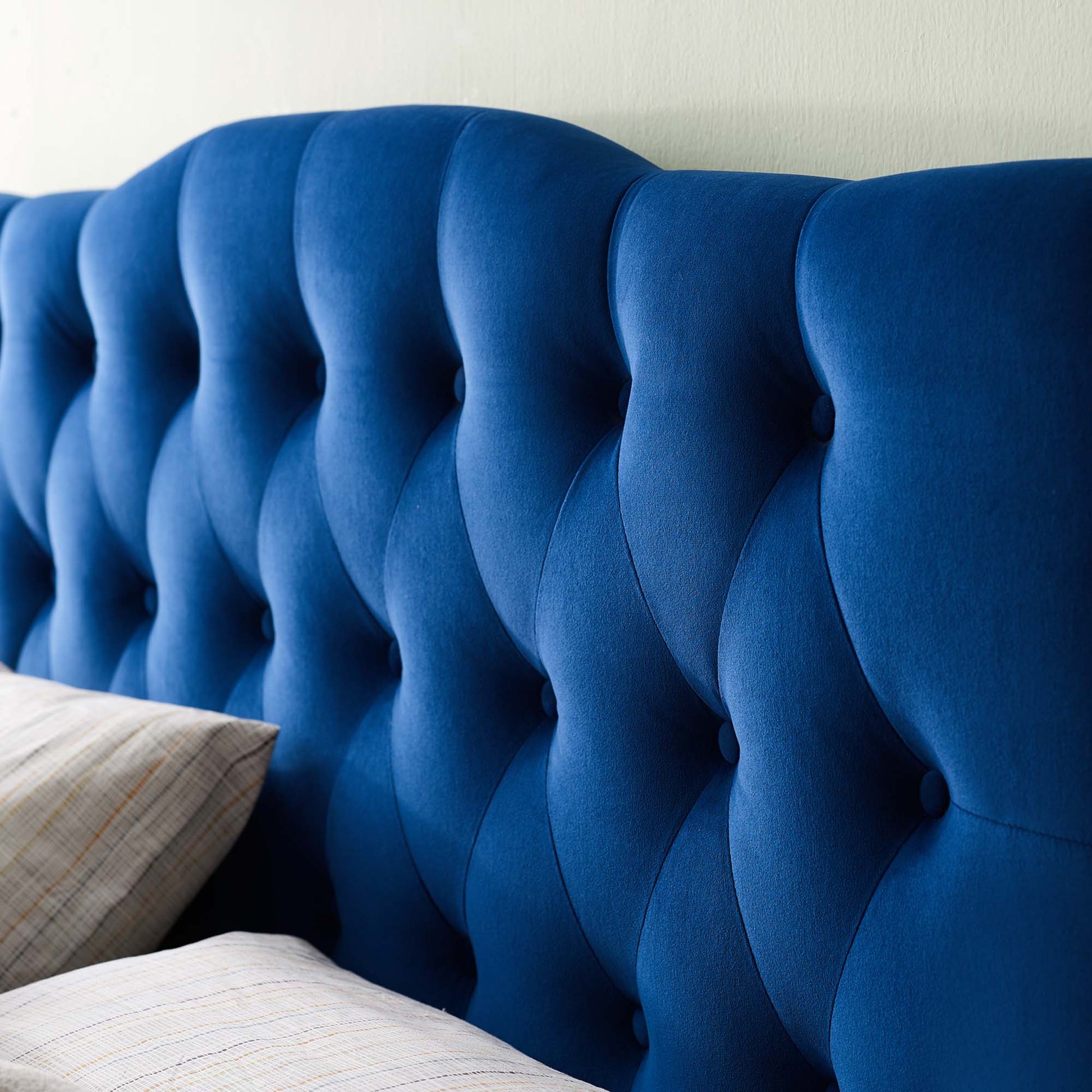 Annabel Diamond Tufted Performance Velvet Queen Headboard by Modway - Best Buy Furniture