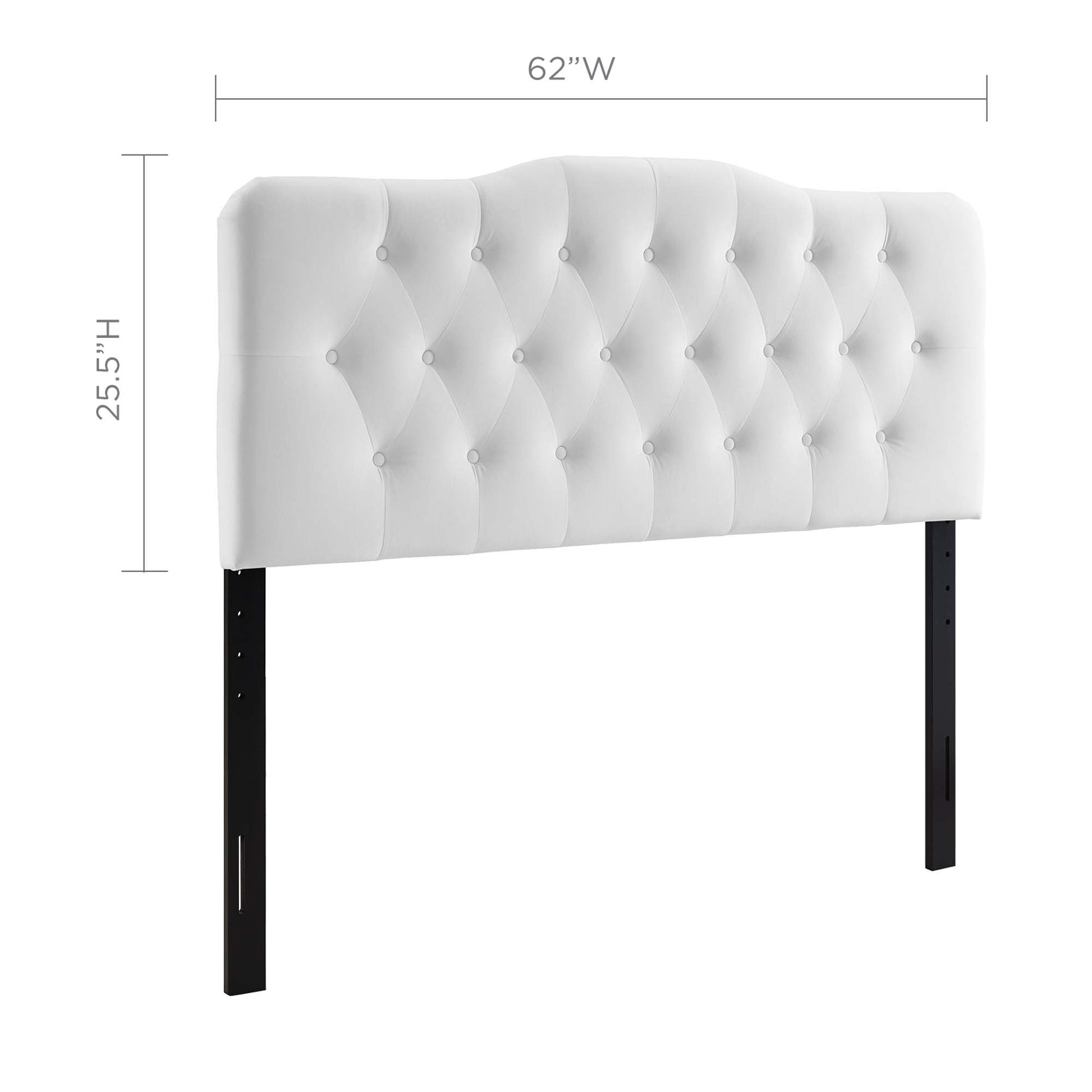 Annabel Diamond Tufted Performance Velvet Queen Headboard by Modway - Best Buy Furniture