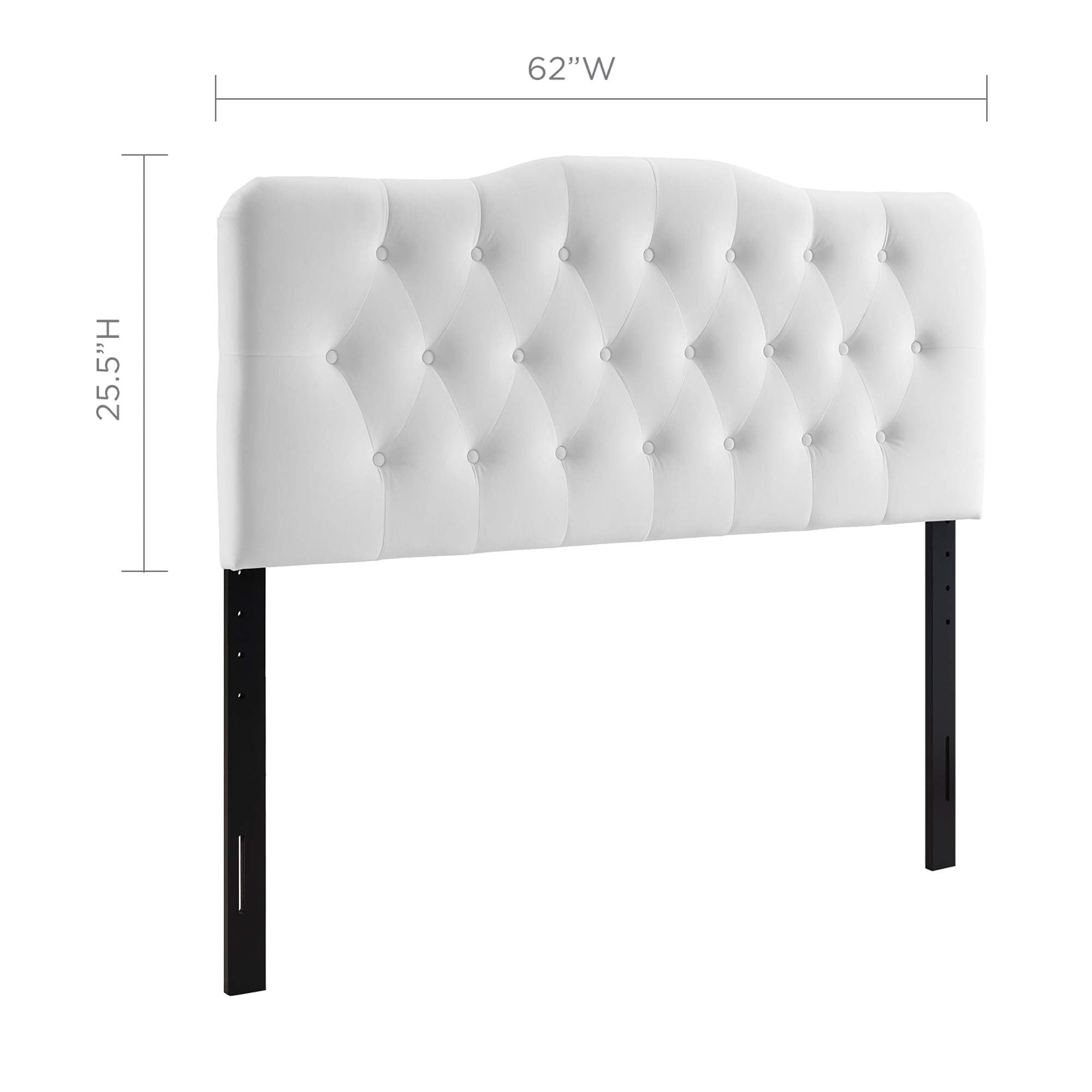Annabel Diamond Tufted Performance Velvet Queen Headboard by Modway - Best Buy Furniture
