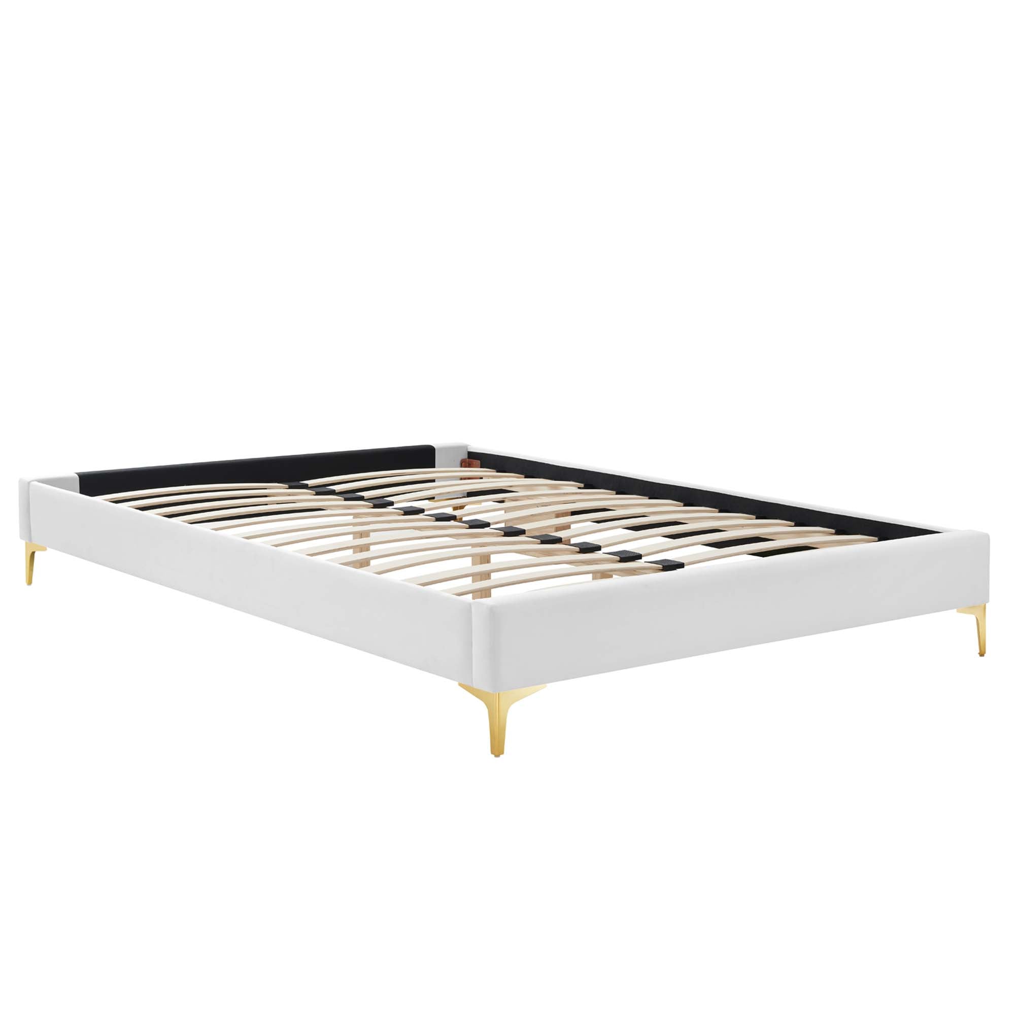 Sutton Performance Velvet King Bed Frame by Modway - Best Buy Furniture