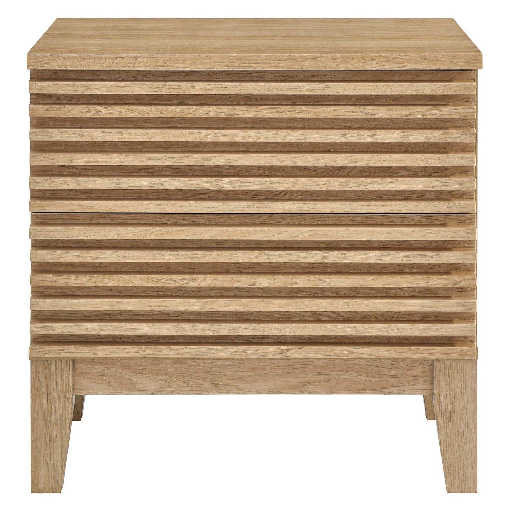 Render Two-Drawer Nightstand - Best Buy Furniture