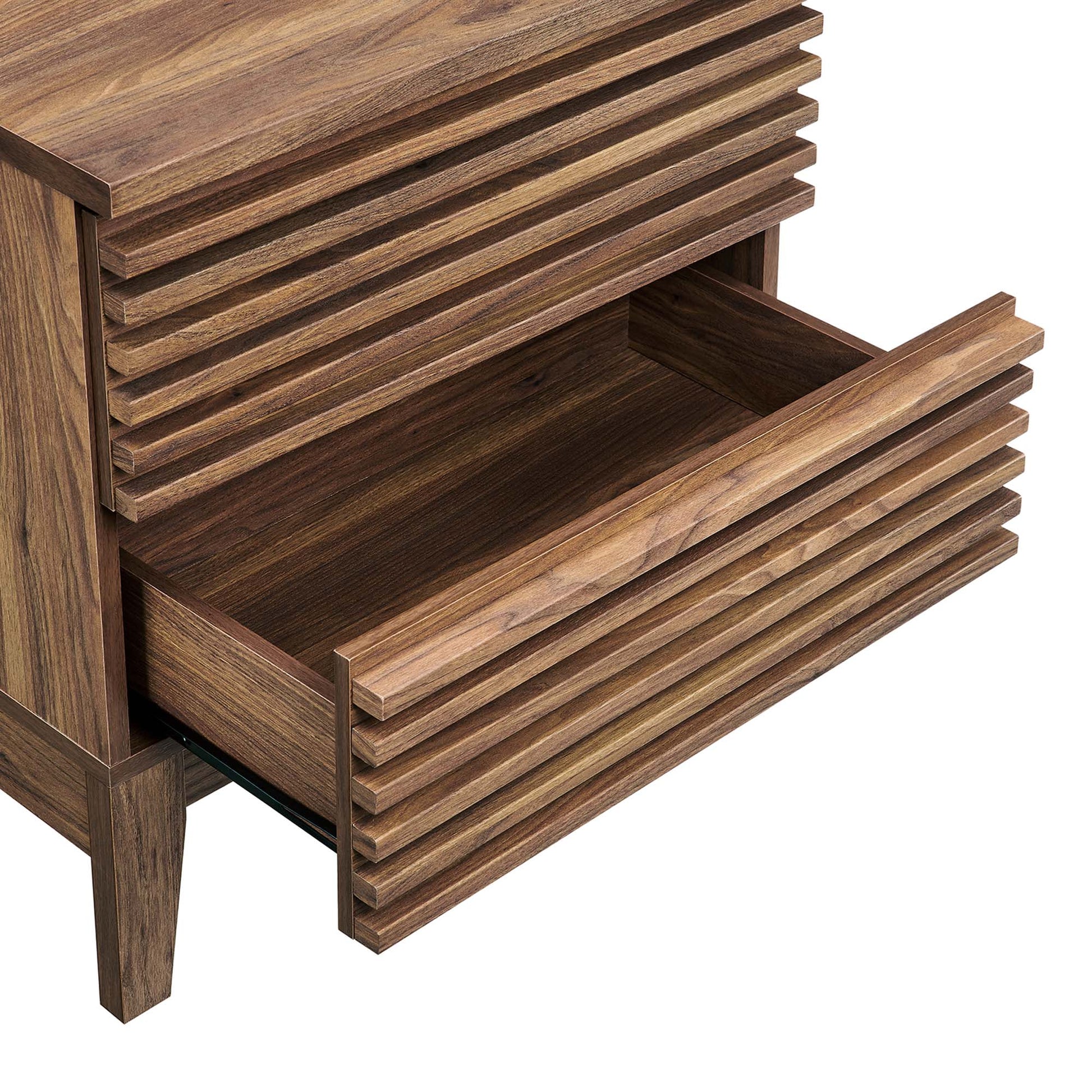 Render Two-Drawer Nightstand - Best Buy Furniture