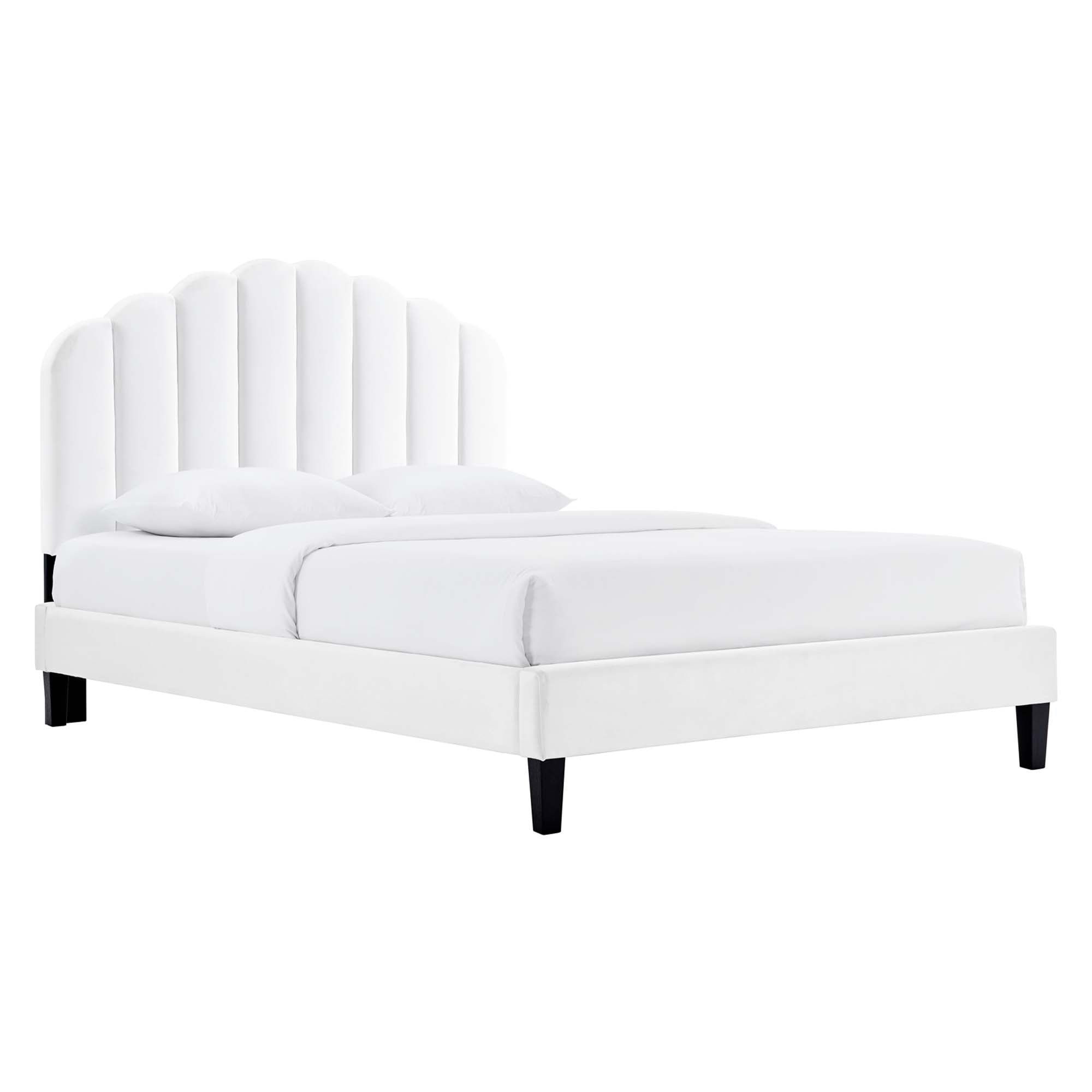 Daisy Performance Velvet Full Platform Bed by Modway - Best Buy Furniture