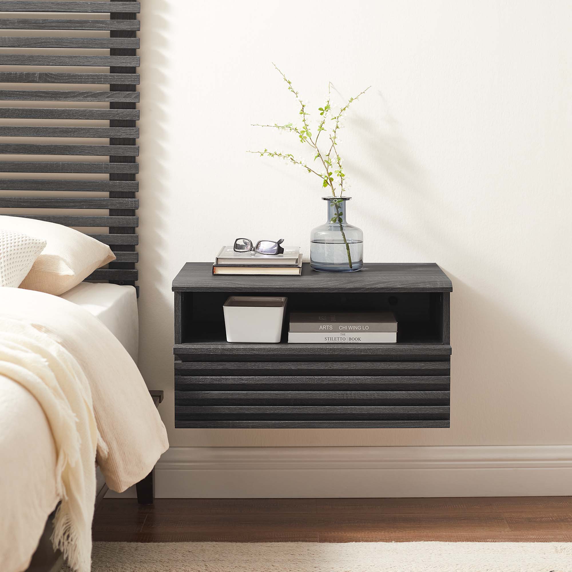 Render Wall-Mount Nightstand - Best Buy Furniture