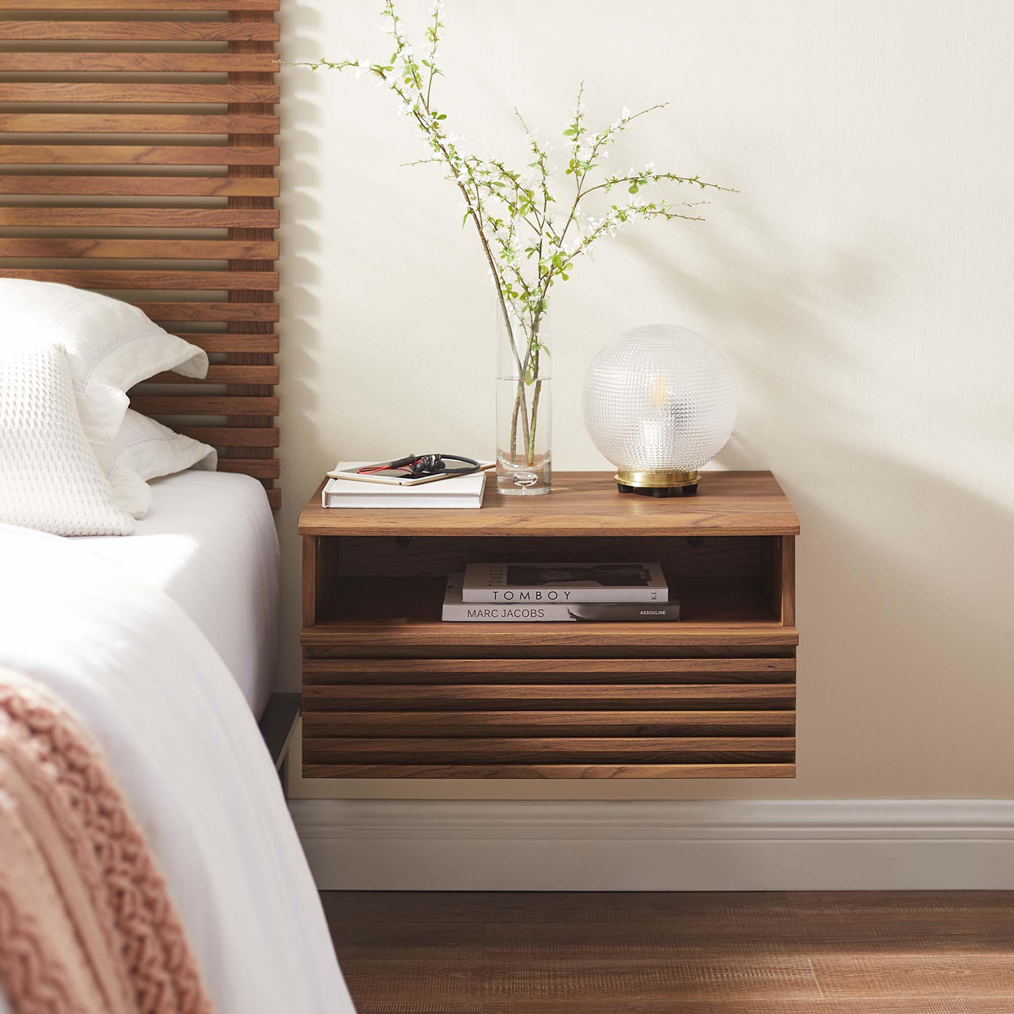 Render Wall-Mount Nightstand - Best Buy Furniture