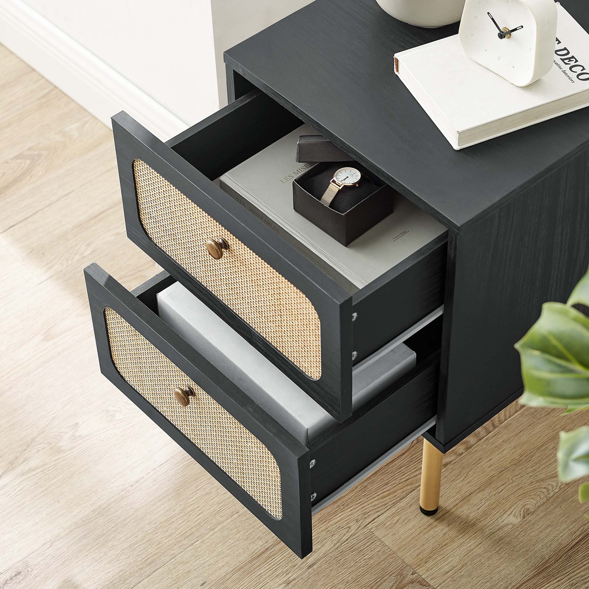 Chaucer 2-Drawer Nightstand - Best Buy Furniture