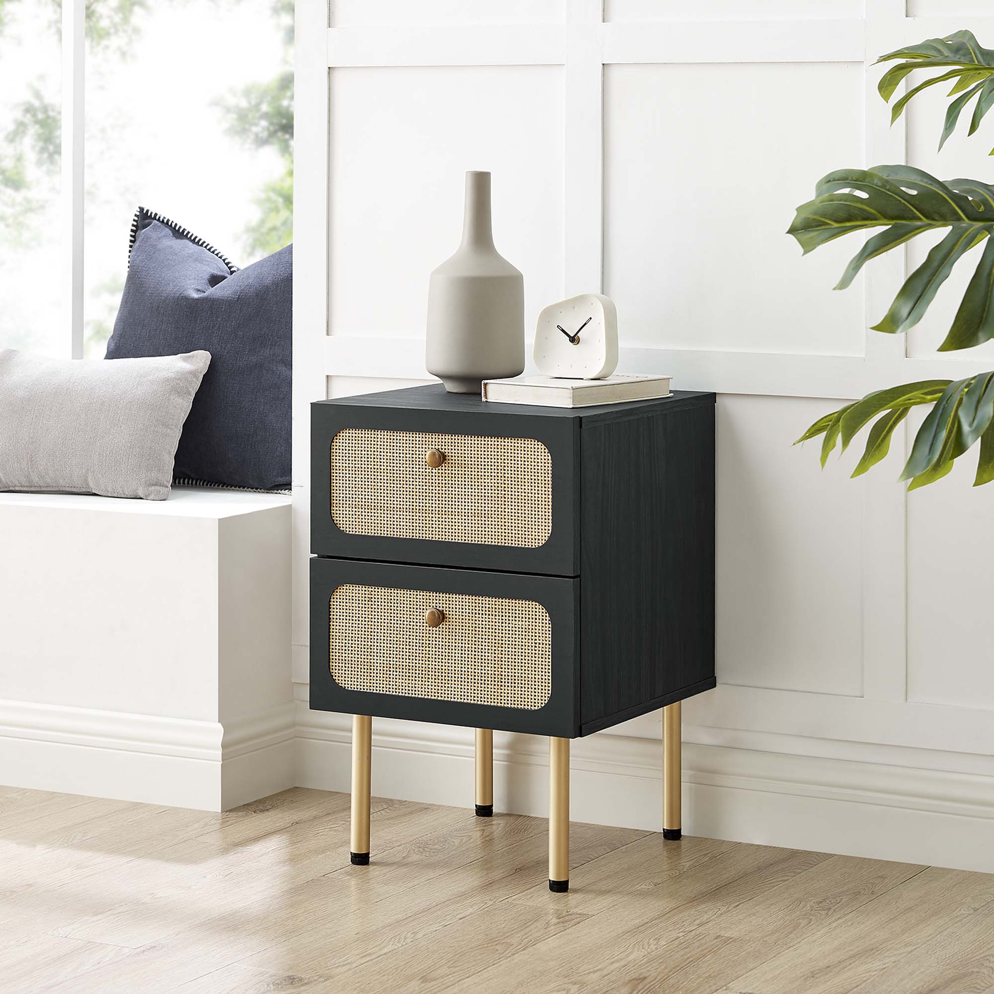 Chaucer 2-Drawer Nightstand - Best Buy Furniture