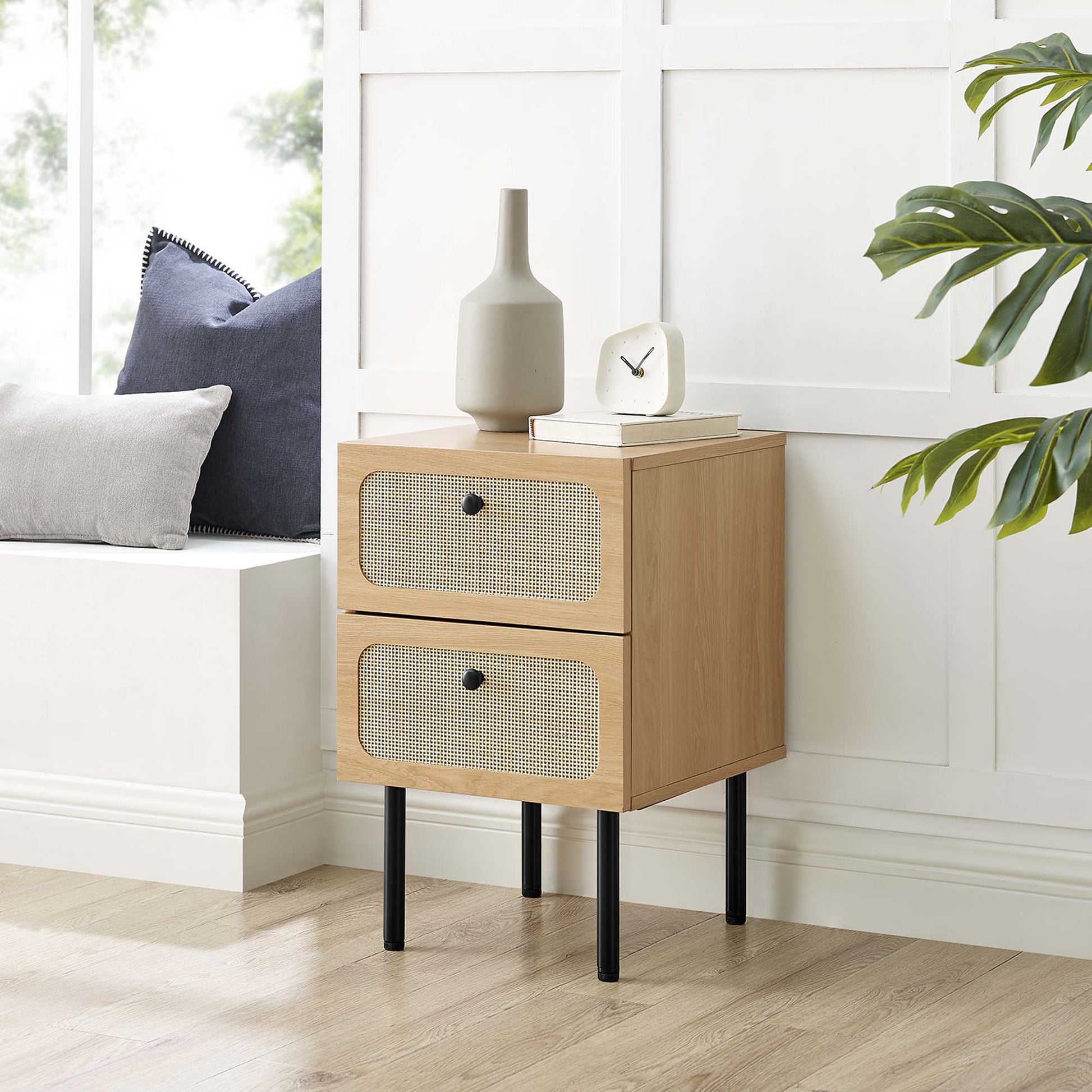 Chaucer 2-Drawer Nightstand - Best Buy Furniture