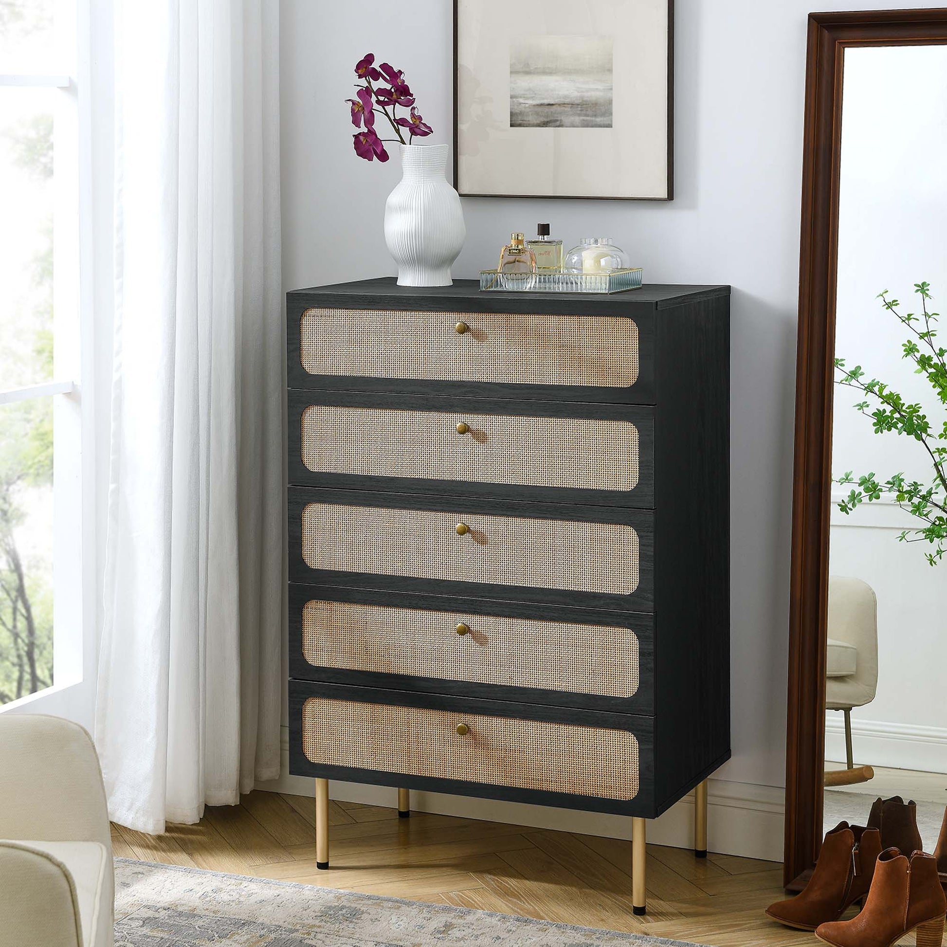 Chaucer 5-Drawer Chest - Best Buy Furniture