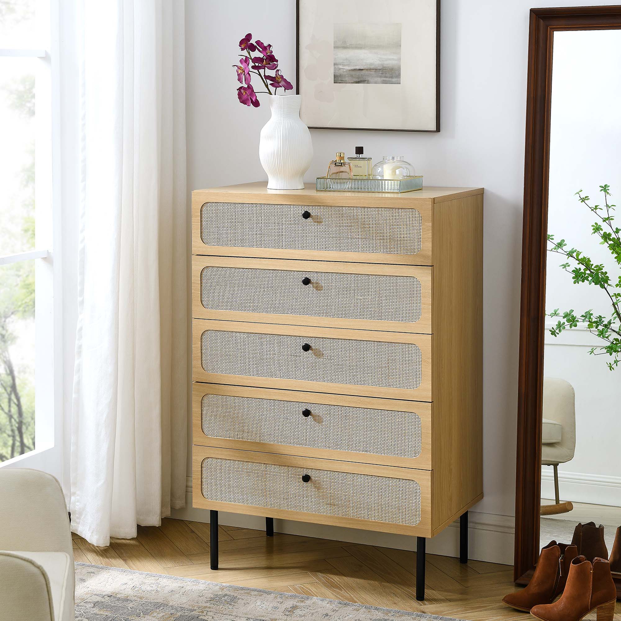 Chaucer 5-Drawer Chest - Best Buy Furniture