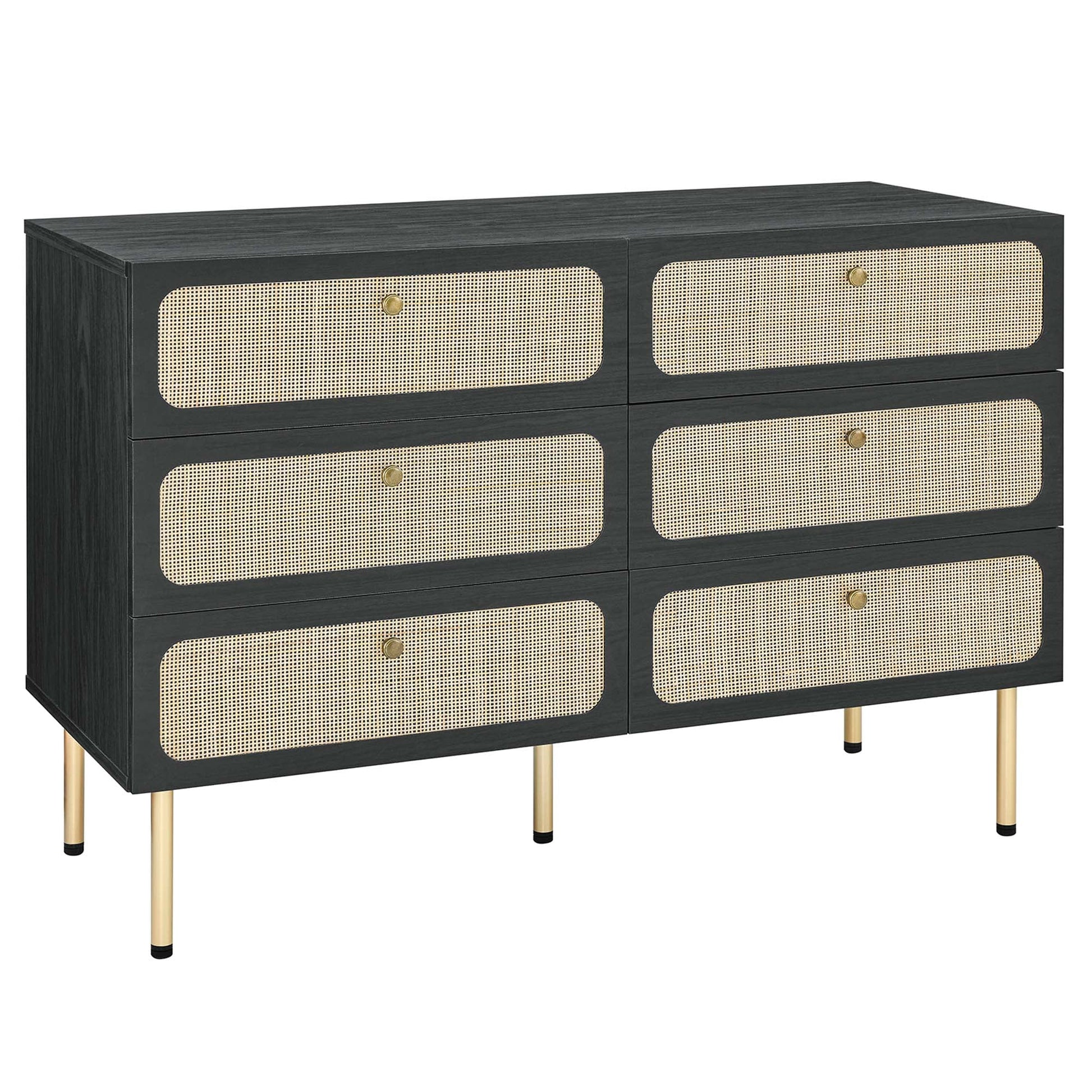 Chaucer 6-Drawer Compact Dresser - Best Buy Furniture