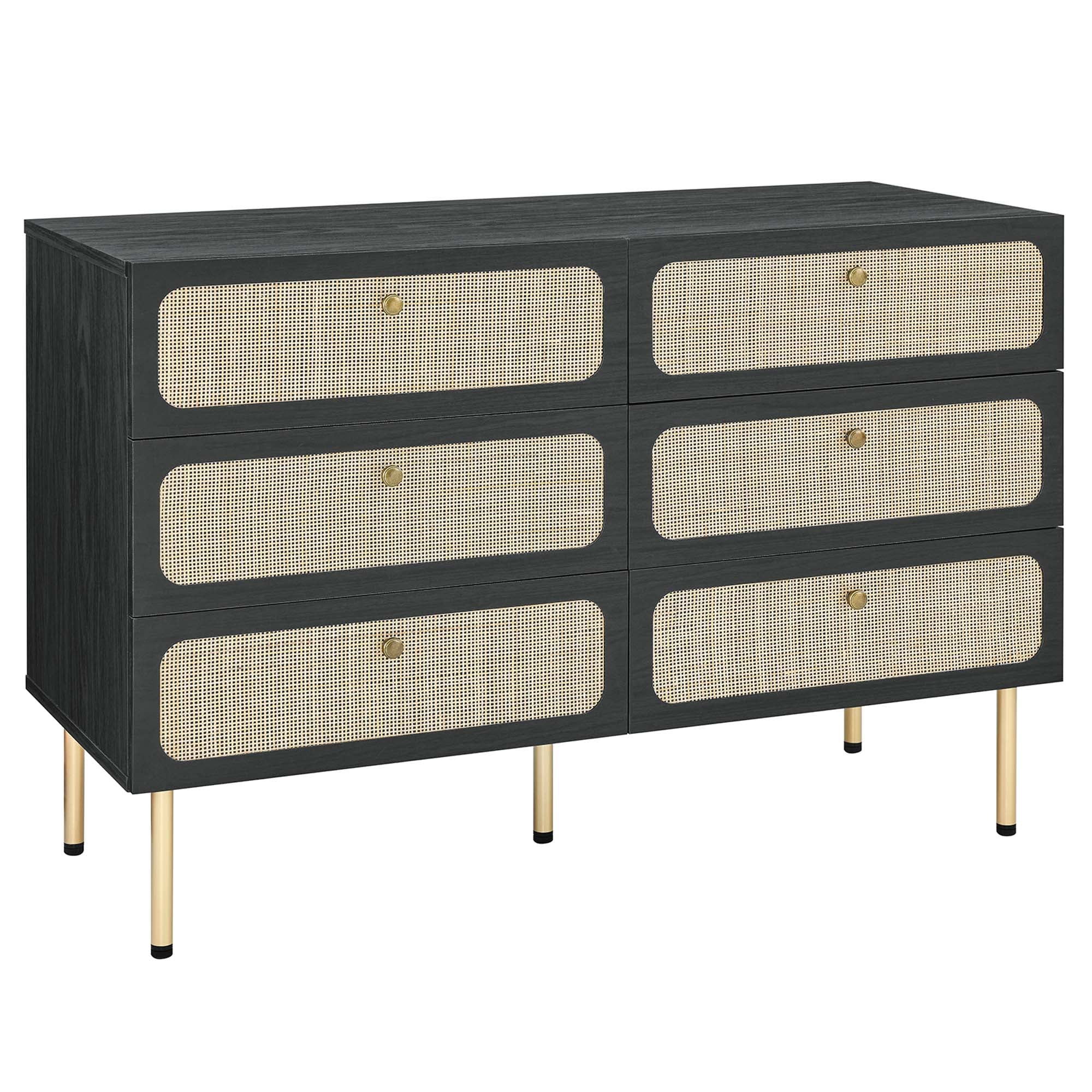 Chaucer 6-Drawer Compact Dresser - Best Buy Furniture