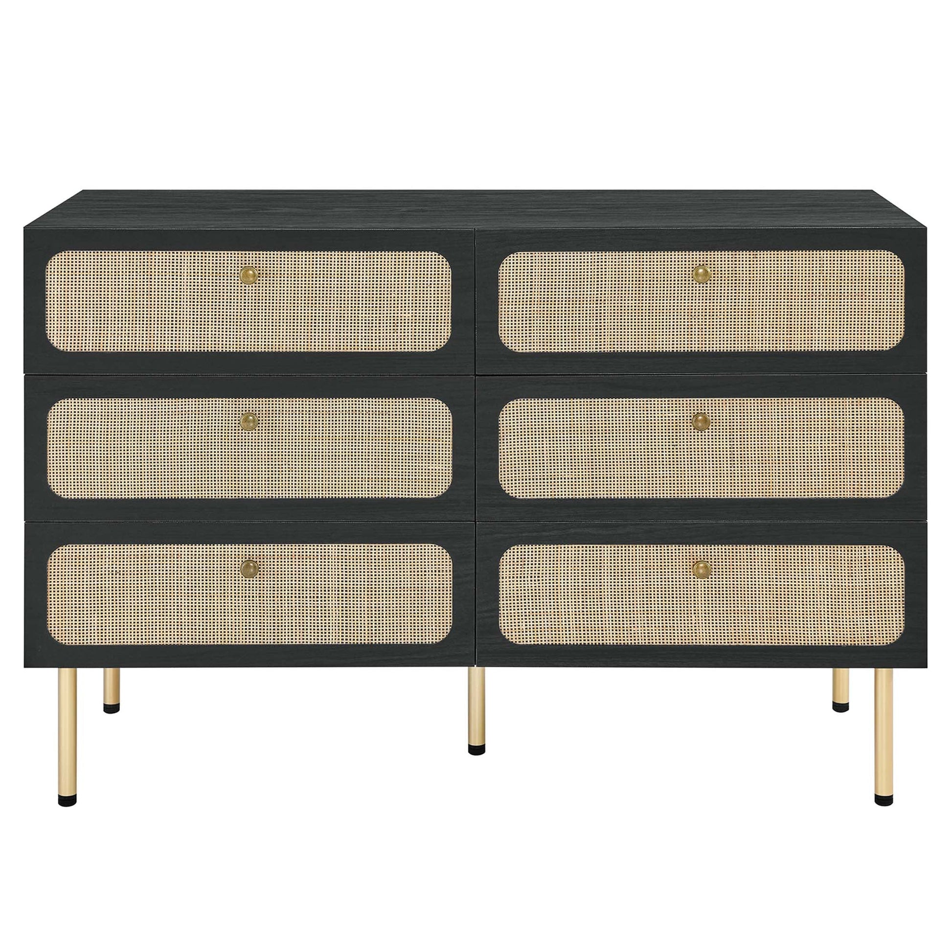 Chaucer 6-Drawer Compact Dresser - Best Buy Furniture