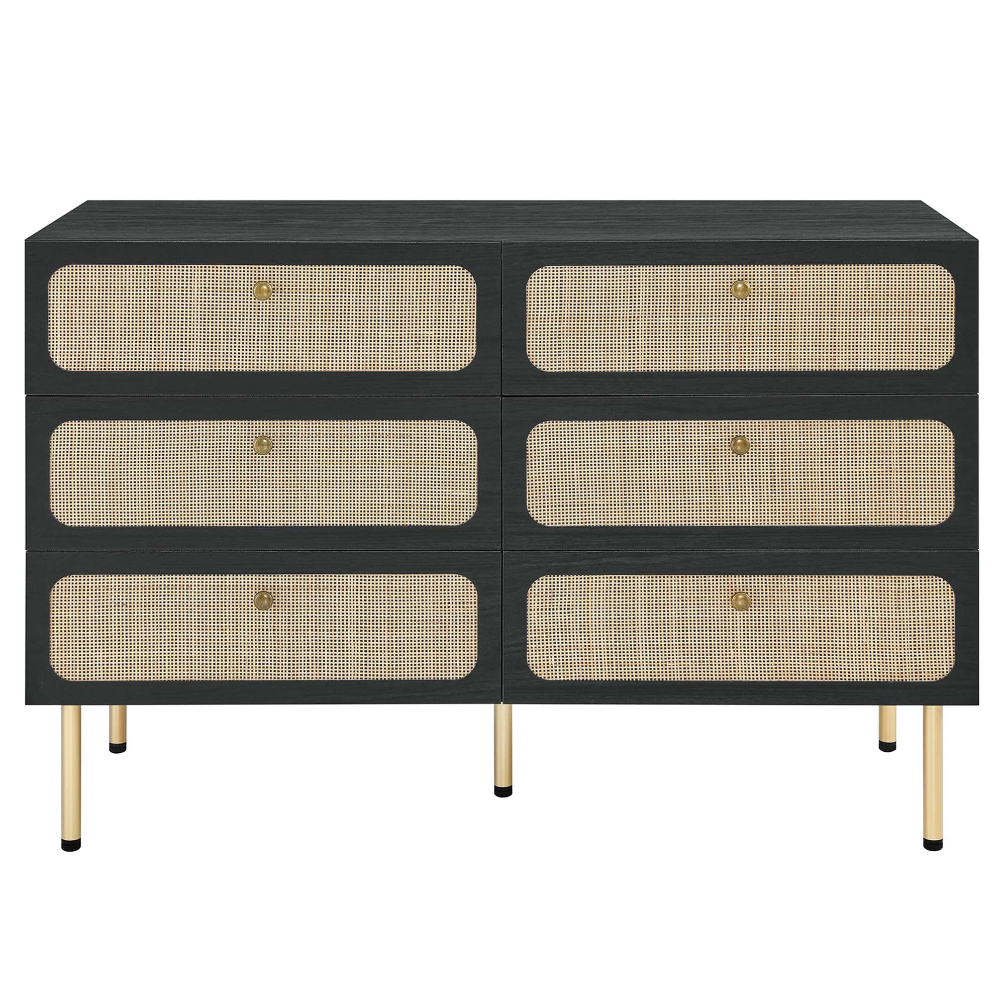 Chaucer 6-Drawer Compact Dresser - Best Buy Furniture