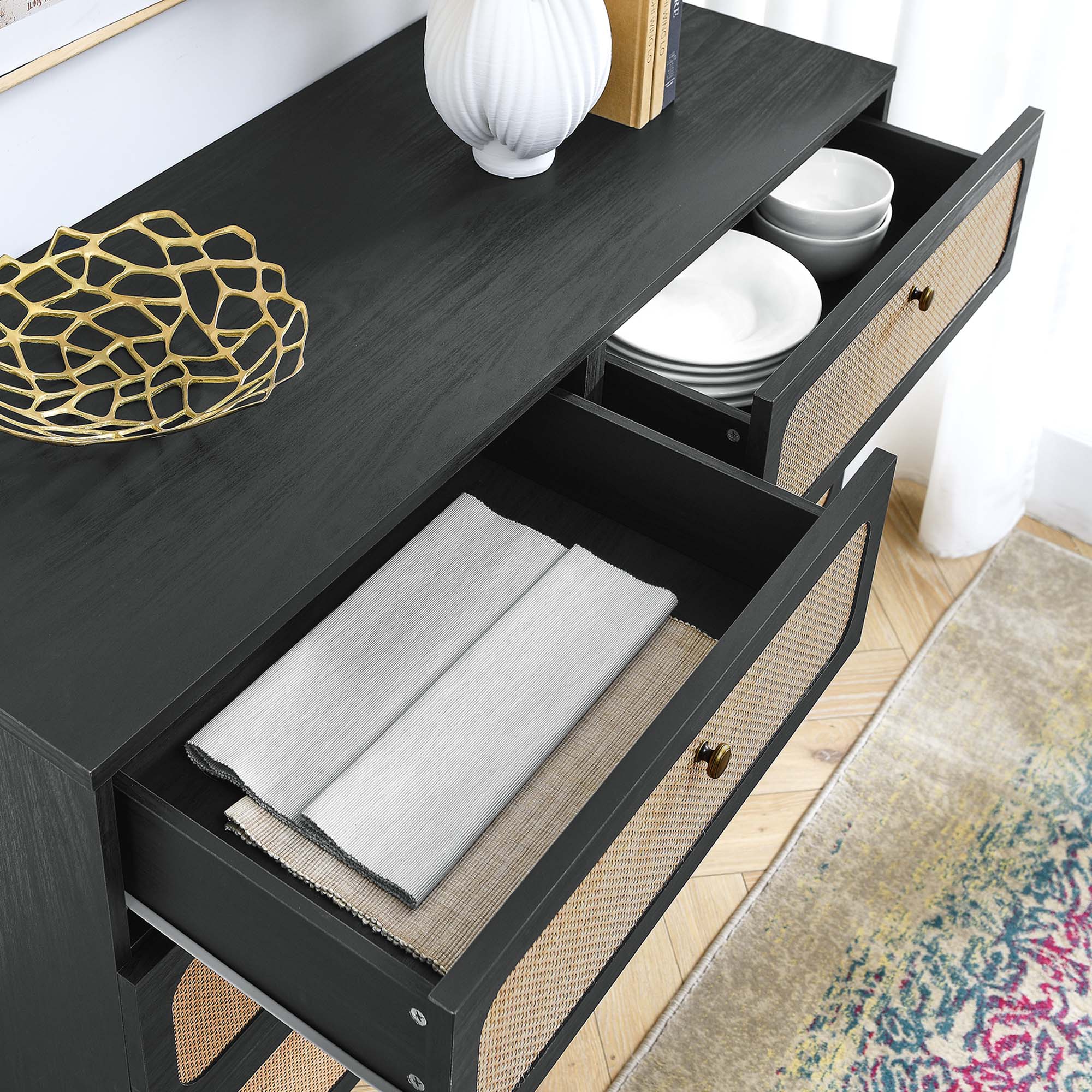 Chaucer 6-Drawer Compact Dresser - Best Buy Furniture