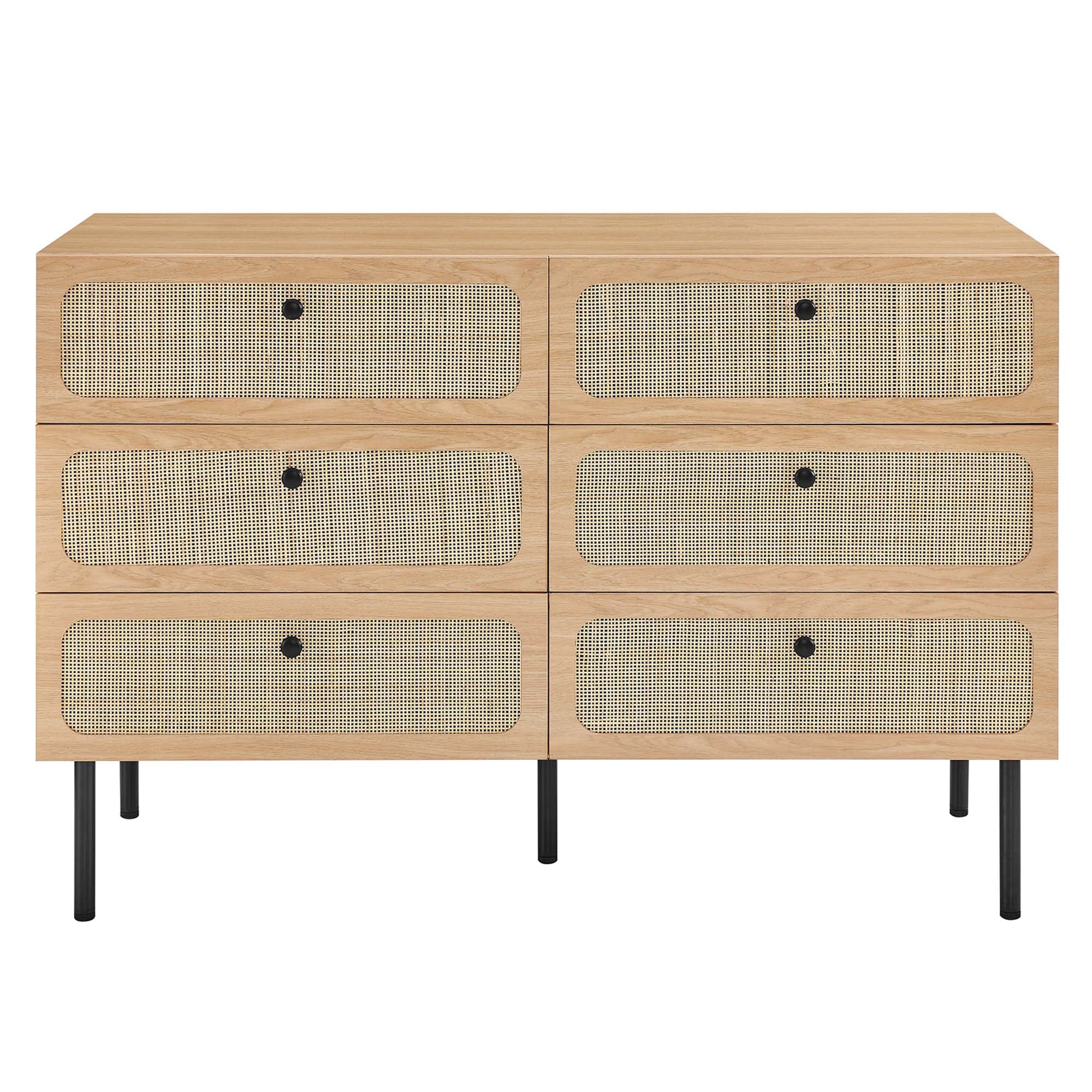 Chaucer 6-Drawer Compact Dresser - Best Buy Furniture
