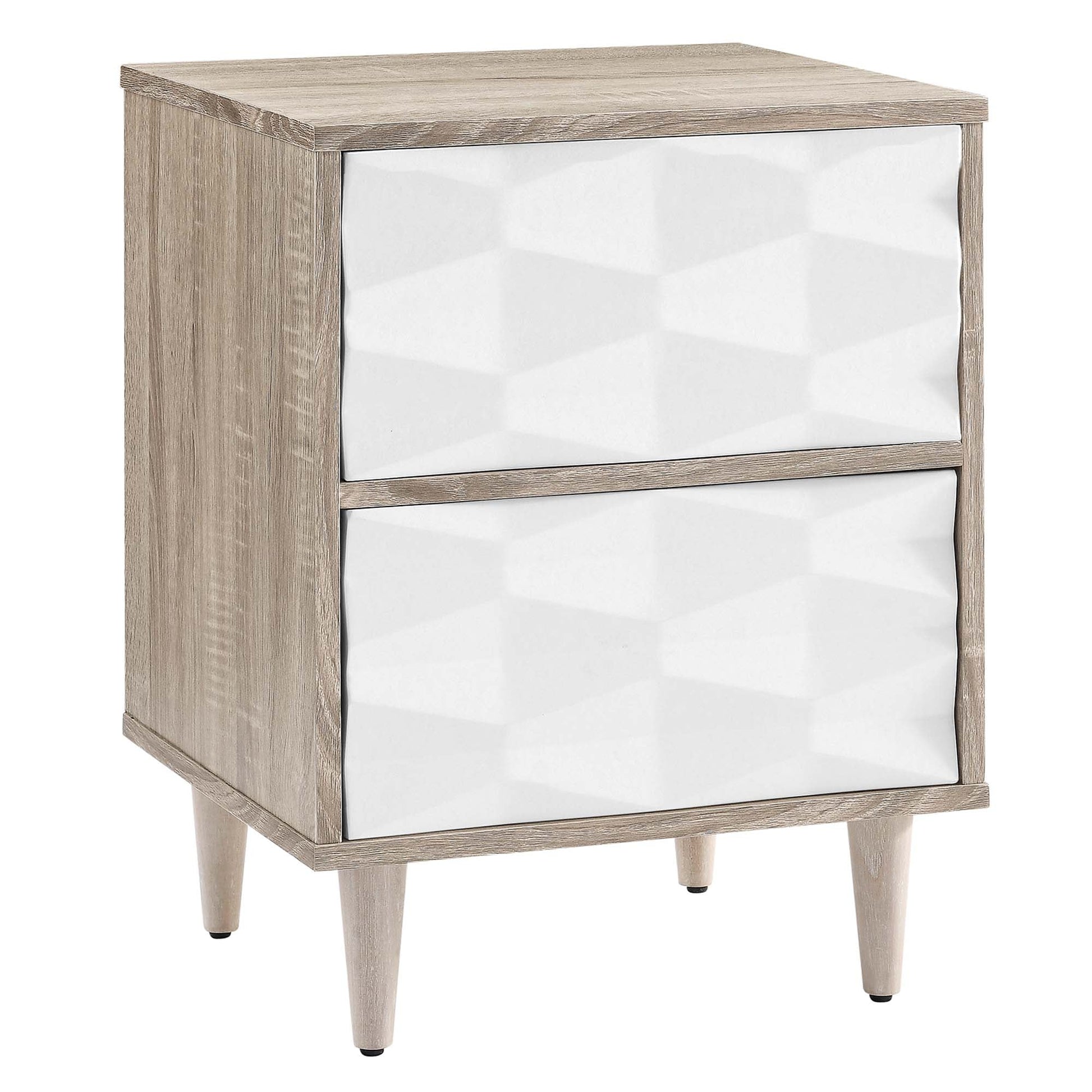 Vespera 2-Drawer Nightstand - Best Buy Furniture