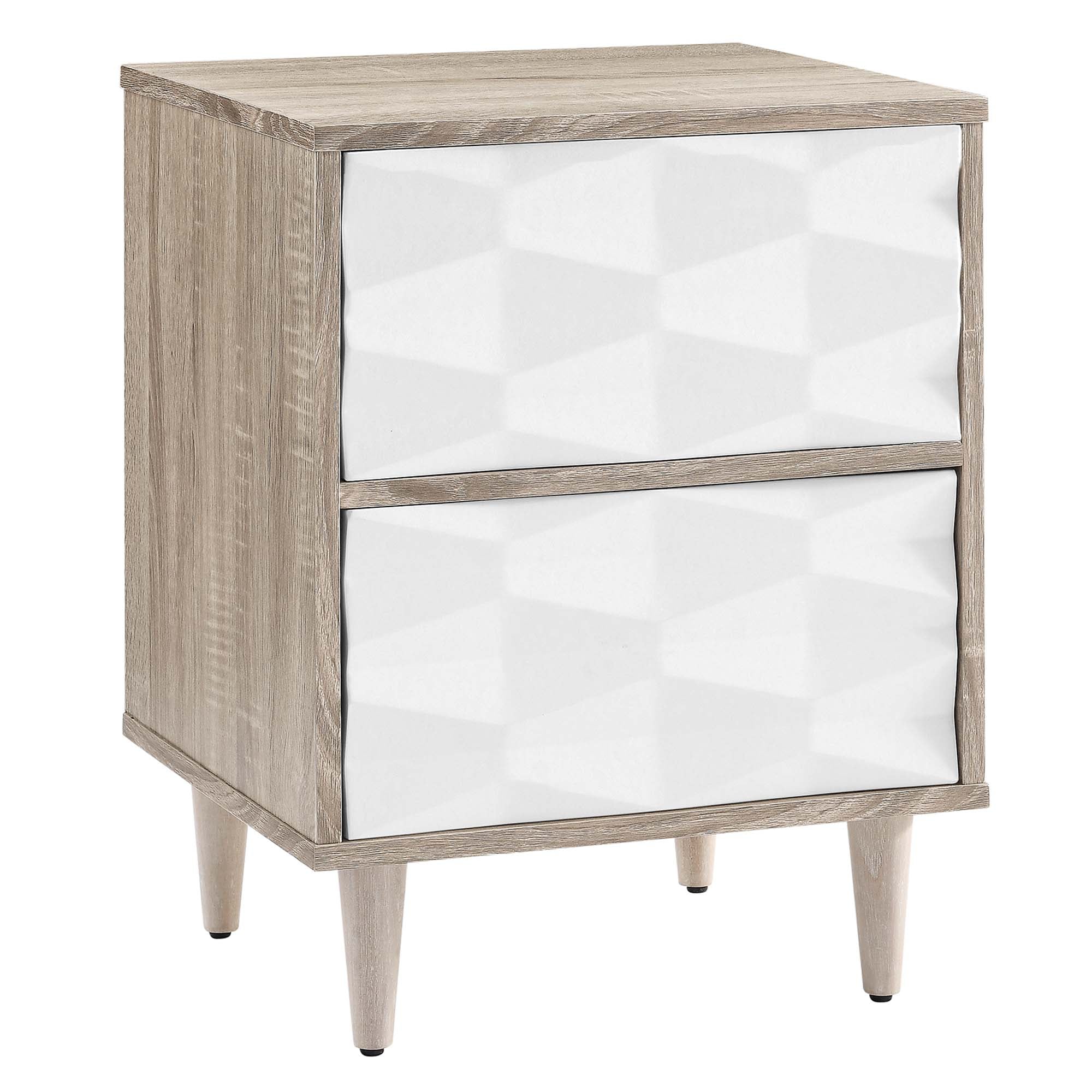 Vespera 2-Drawer Nightstand - Best Buy Furniture
