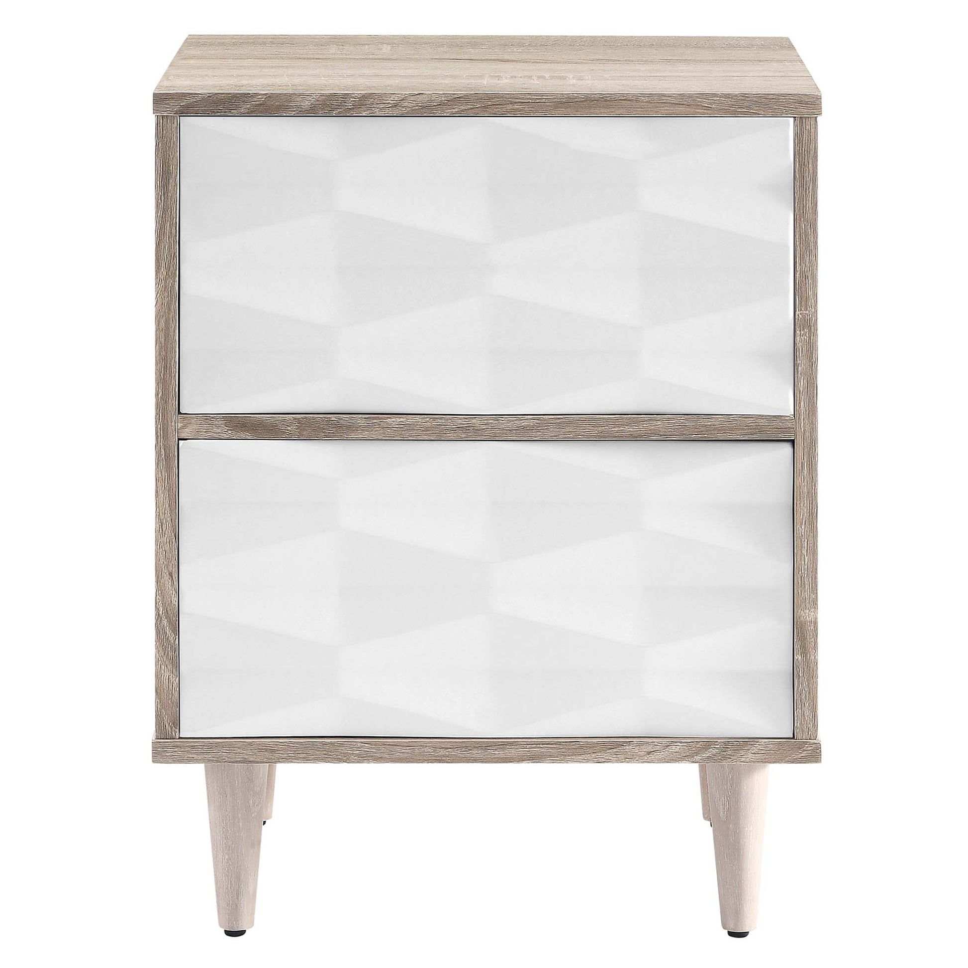 Vespera 2-Drawer Nightstand - Best Buy Furniture