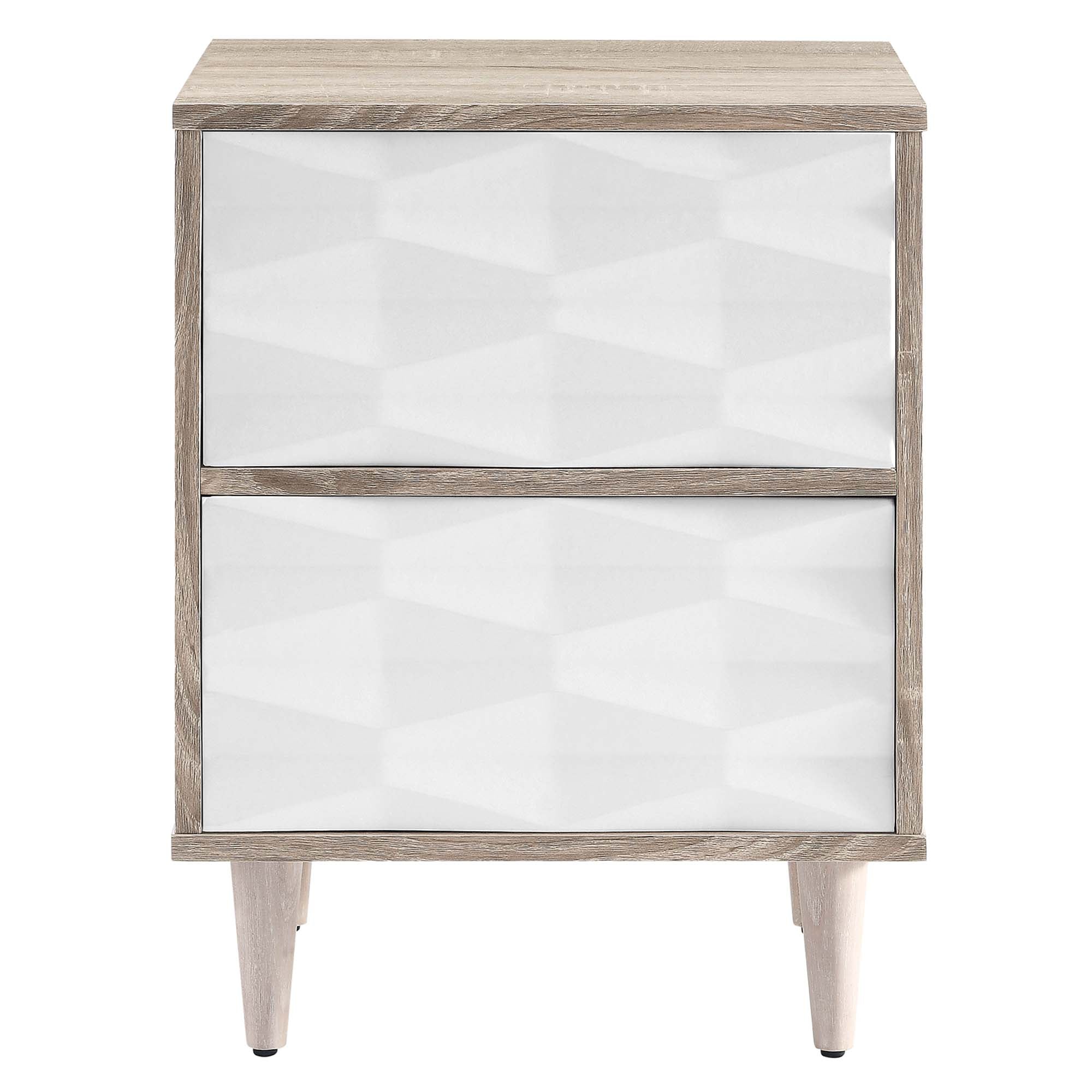 Vespera 2-Drawer Nightstand - Best Buy Furniture