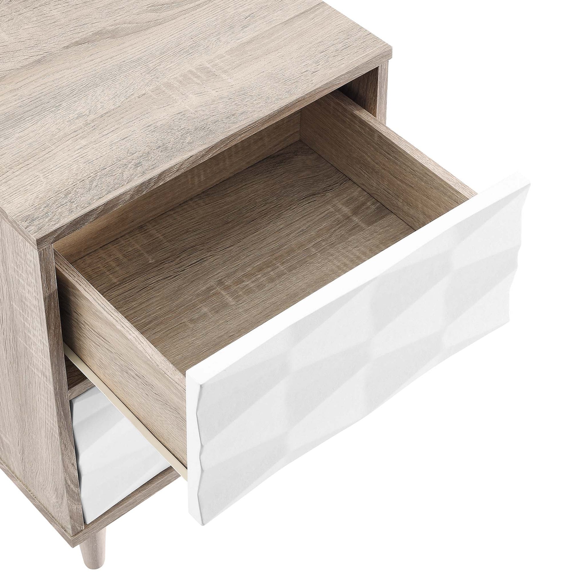 Vespera 2-Drawer Nightstand - Best Buy Furniture