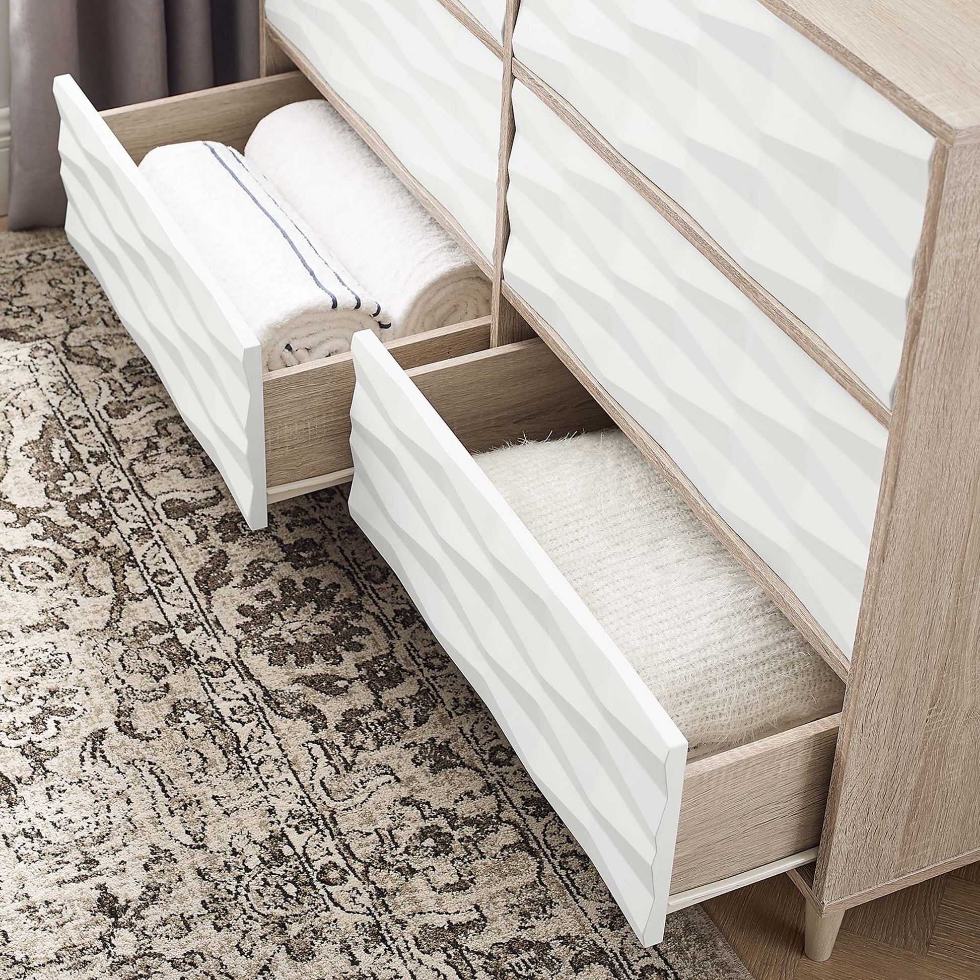 Vespera 6-Drawer Dresser - Best Buy Furniture