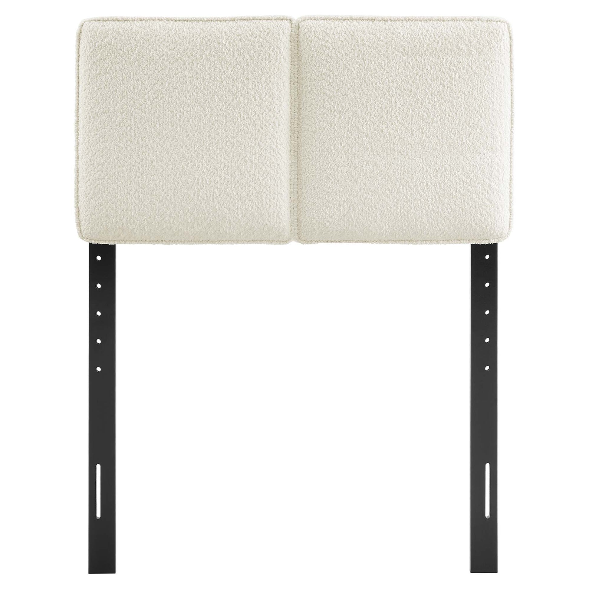 Lindee Boucle Fabric Twin Headboard by Modway - Best Buy Furniture