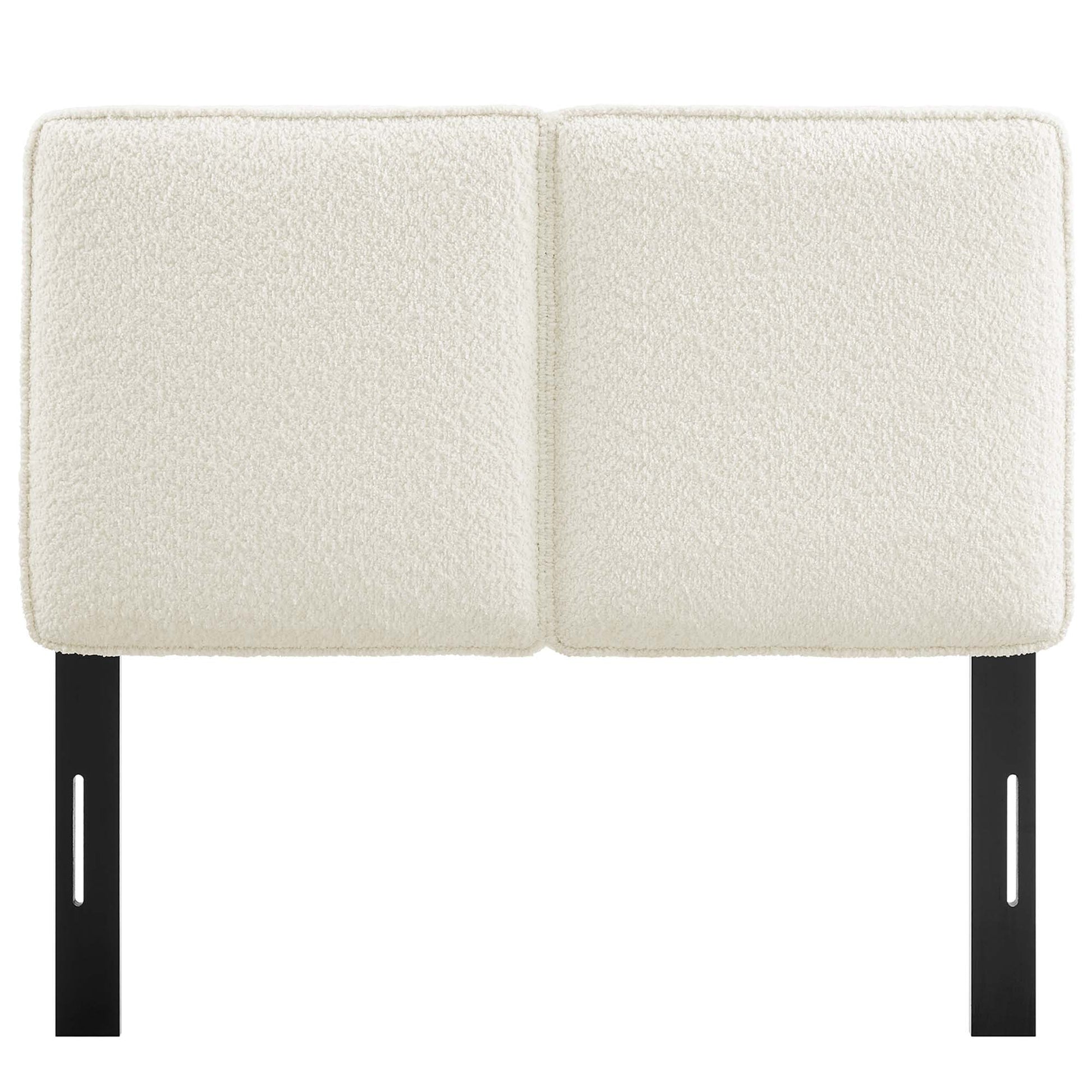 Lindee Boucle Fabric Twin Headboard by Modway - Best Buy Furniture