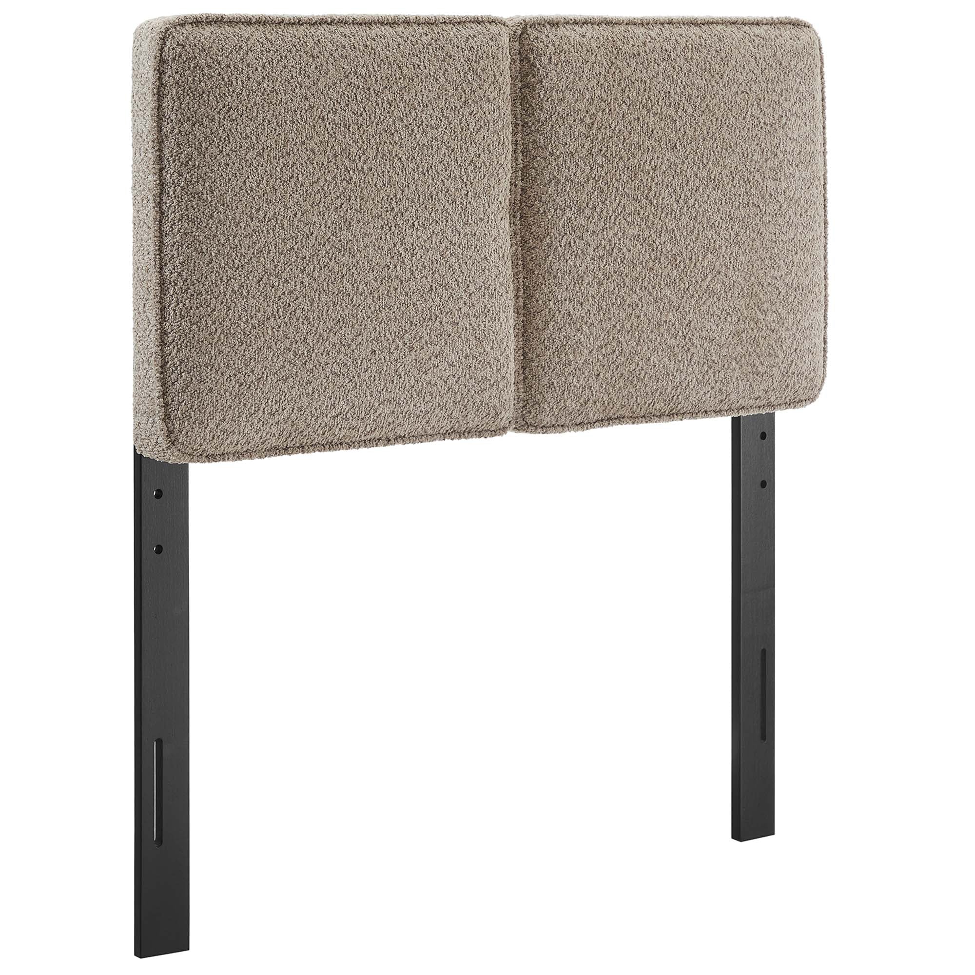 Lindee Boucle Fabric Twin Headboard by Modway - Best Buy Furniture