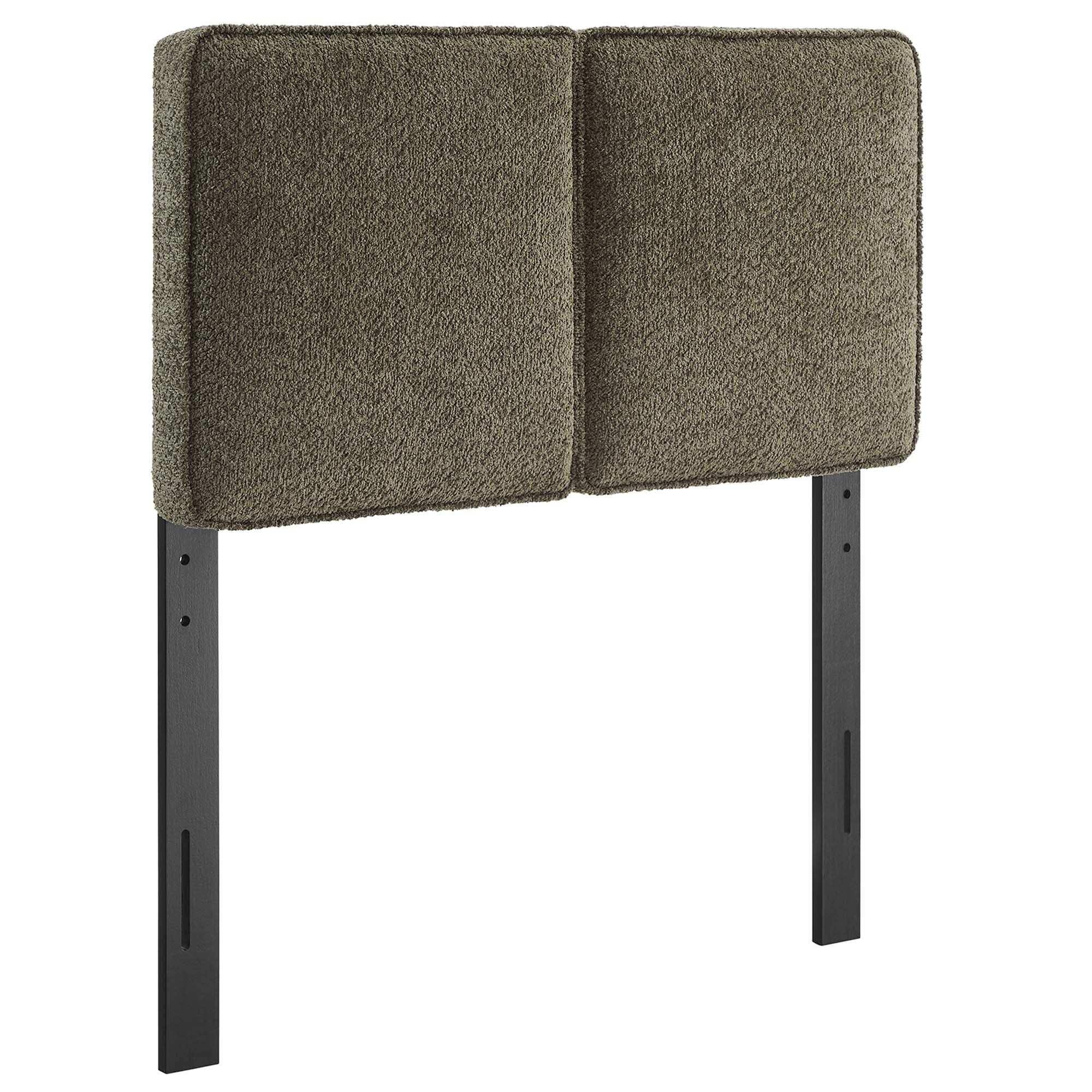 Lindee Boucle Fabric Twin Headboard by Modway - Best Buy Furniture