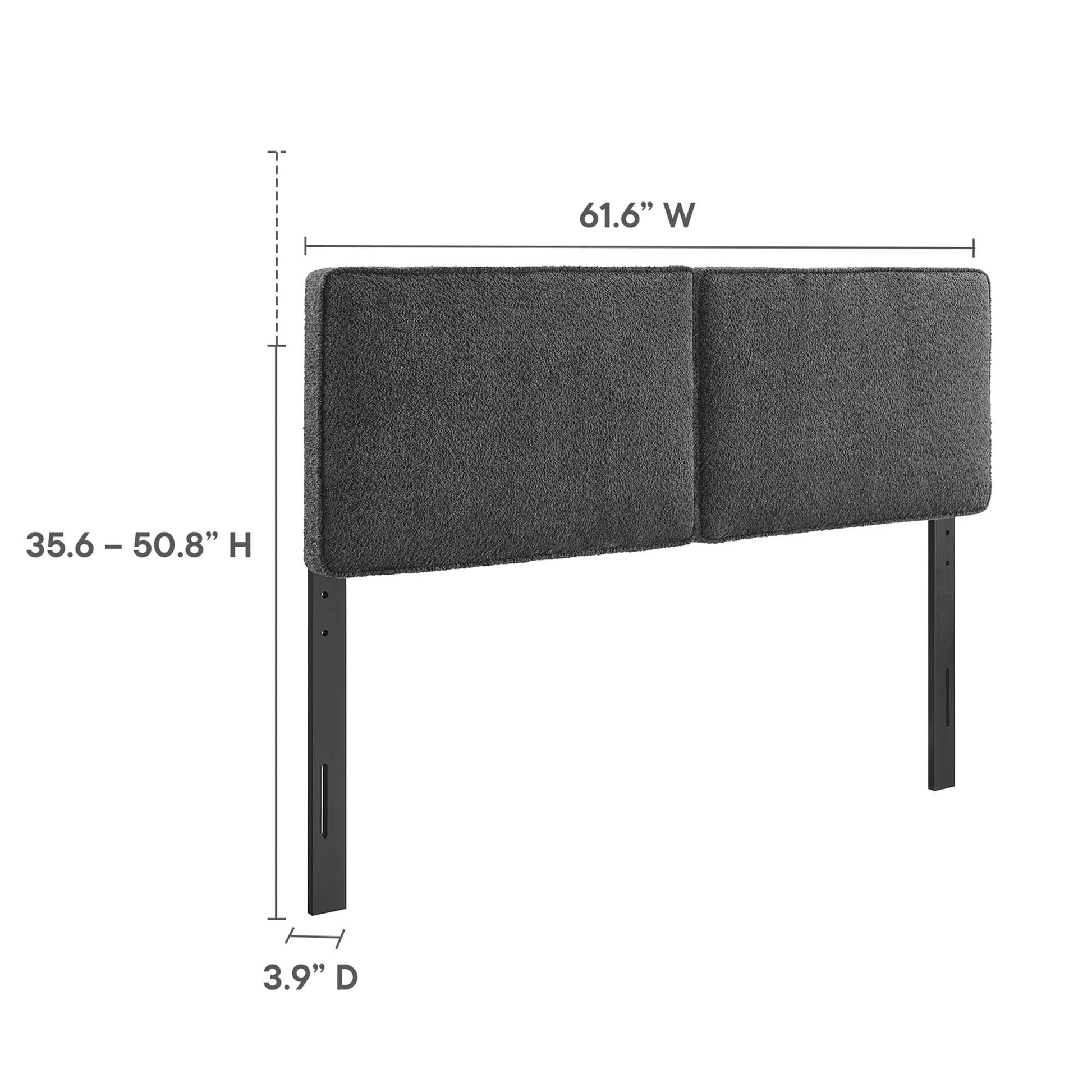Lindee Boucle Fabric Queen Headboard by Modway - Best Buy Furniture