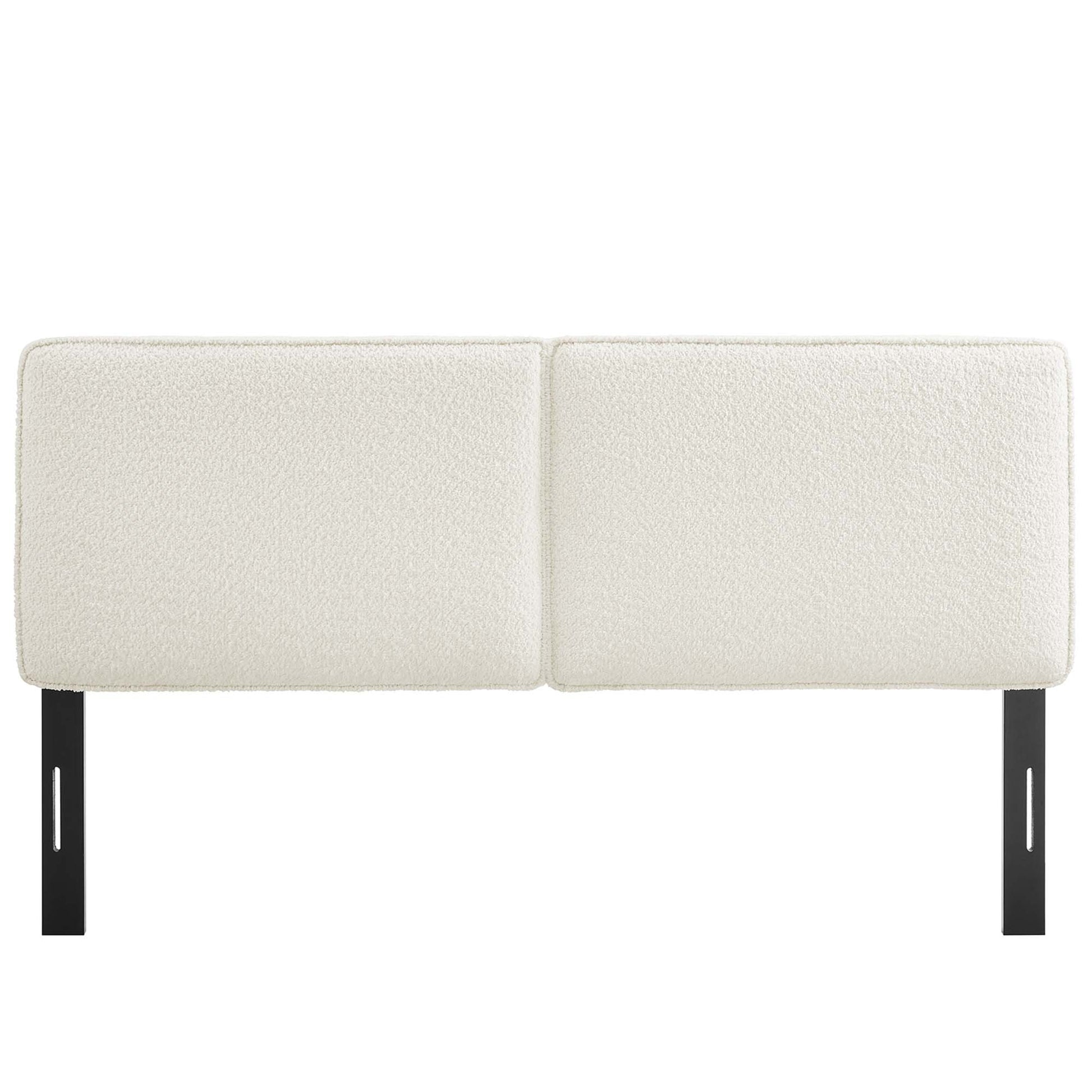 Lindee Boucle Fabric King Headboard by Modway - Best Buy Furniture