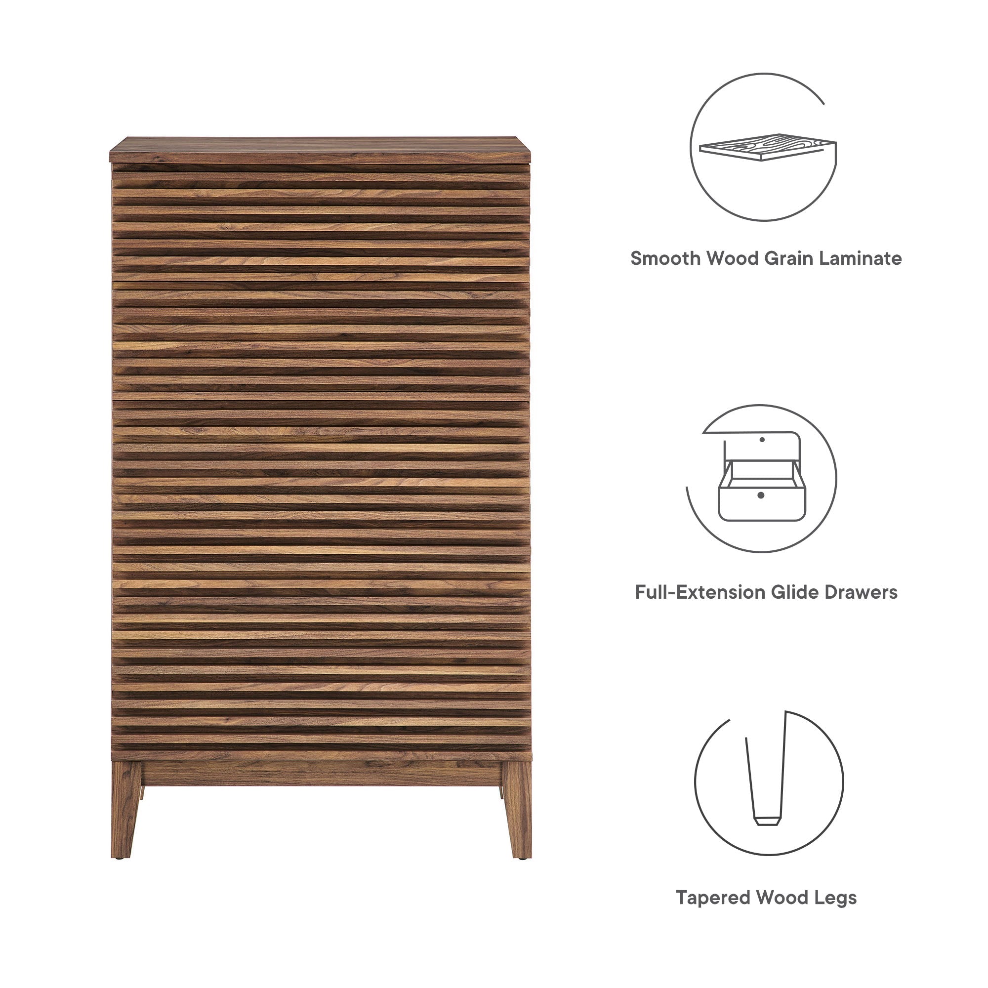 Render 5-Drawer Chest - Best Buy Furniture